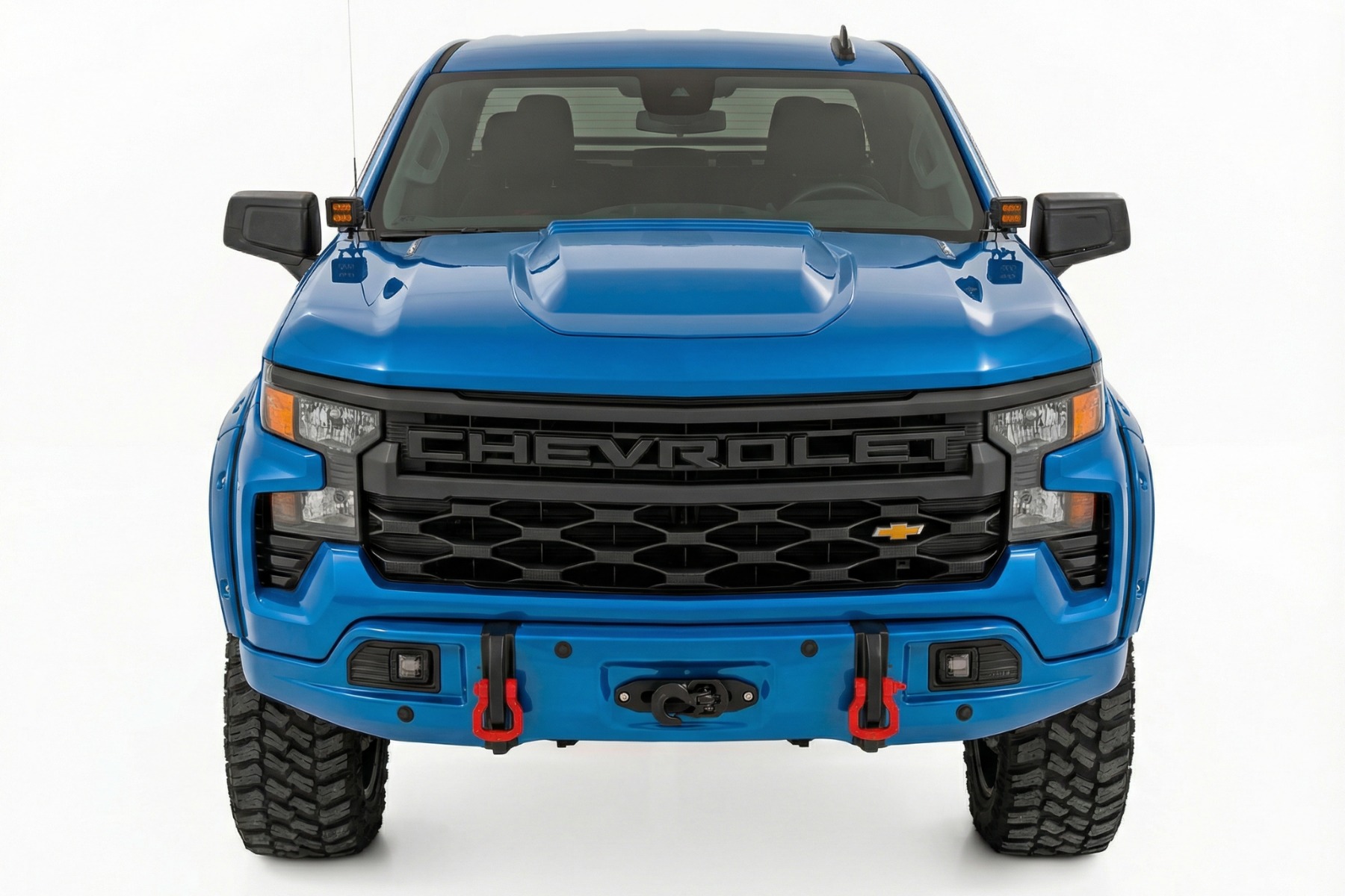 Bumper Cover | GA0 North Sky Blue | Chevy Silverado 1500 2WD/4WD (2023-2026) — view 2