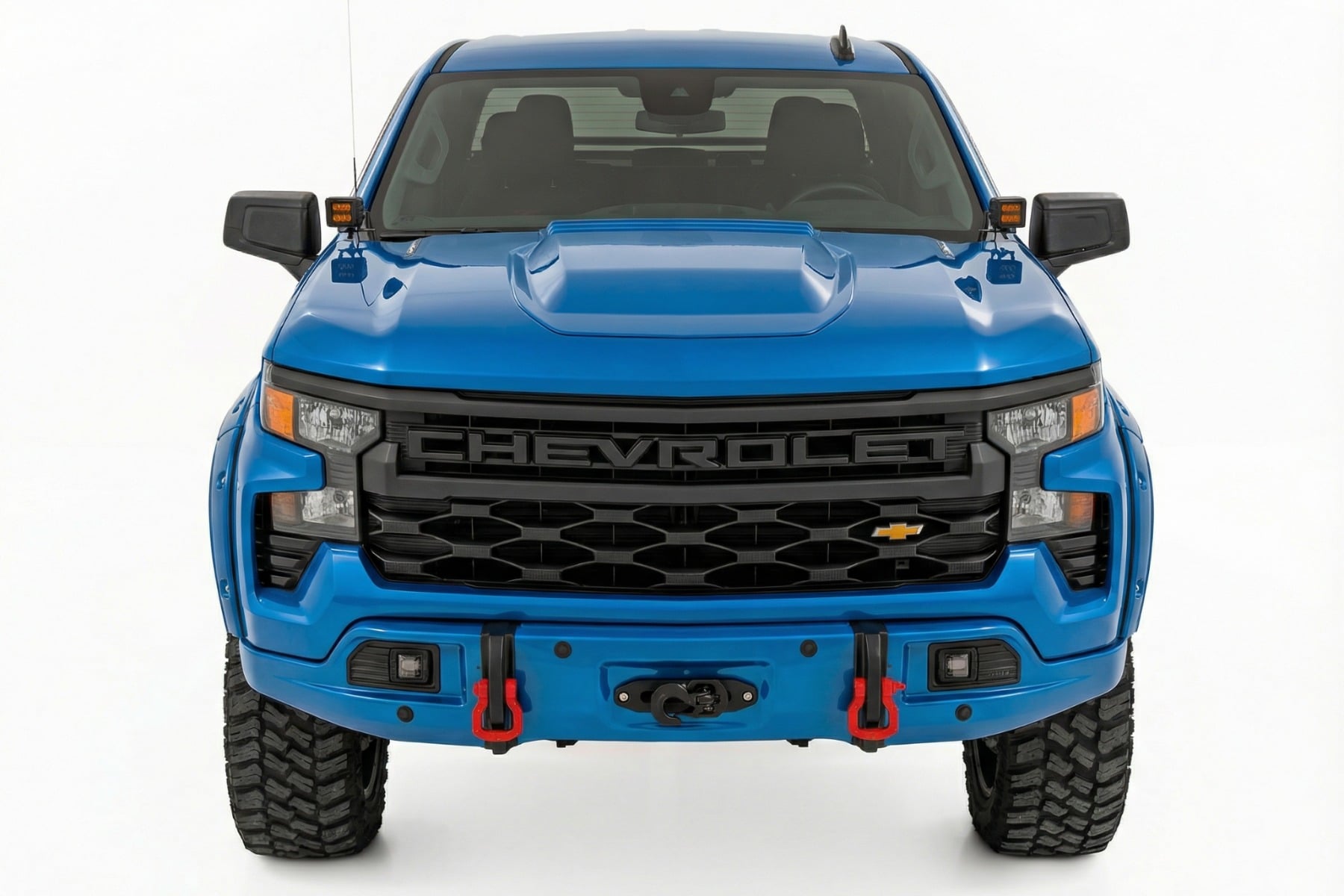 Front FXS Bumper | 12000S | GA0 North Sky Blue | Chevy Silverado 1500 (23-26) — view 2
