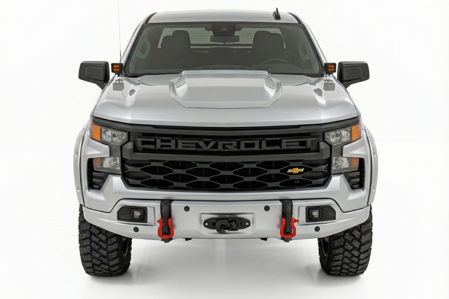 Front FXS Bumper | 12000S | GAN Silver Ice Metallic | Chevy Silverado 1500 (23-26) — view 2