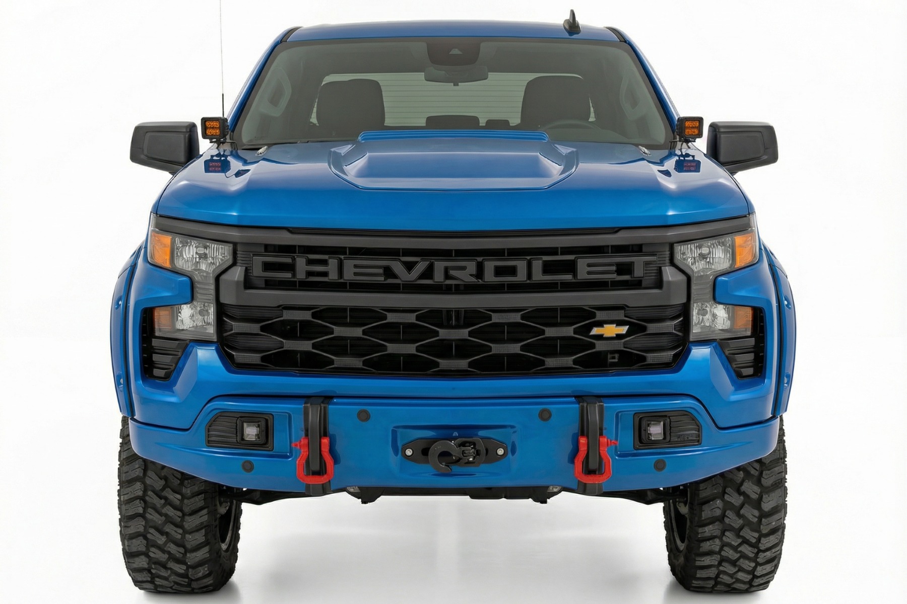 Bumper Cover | GJV Riptide Blue | Chevy Silverado 1500 2WD/4WD (2023-2026) — view 2