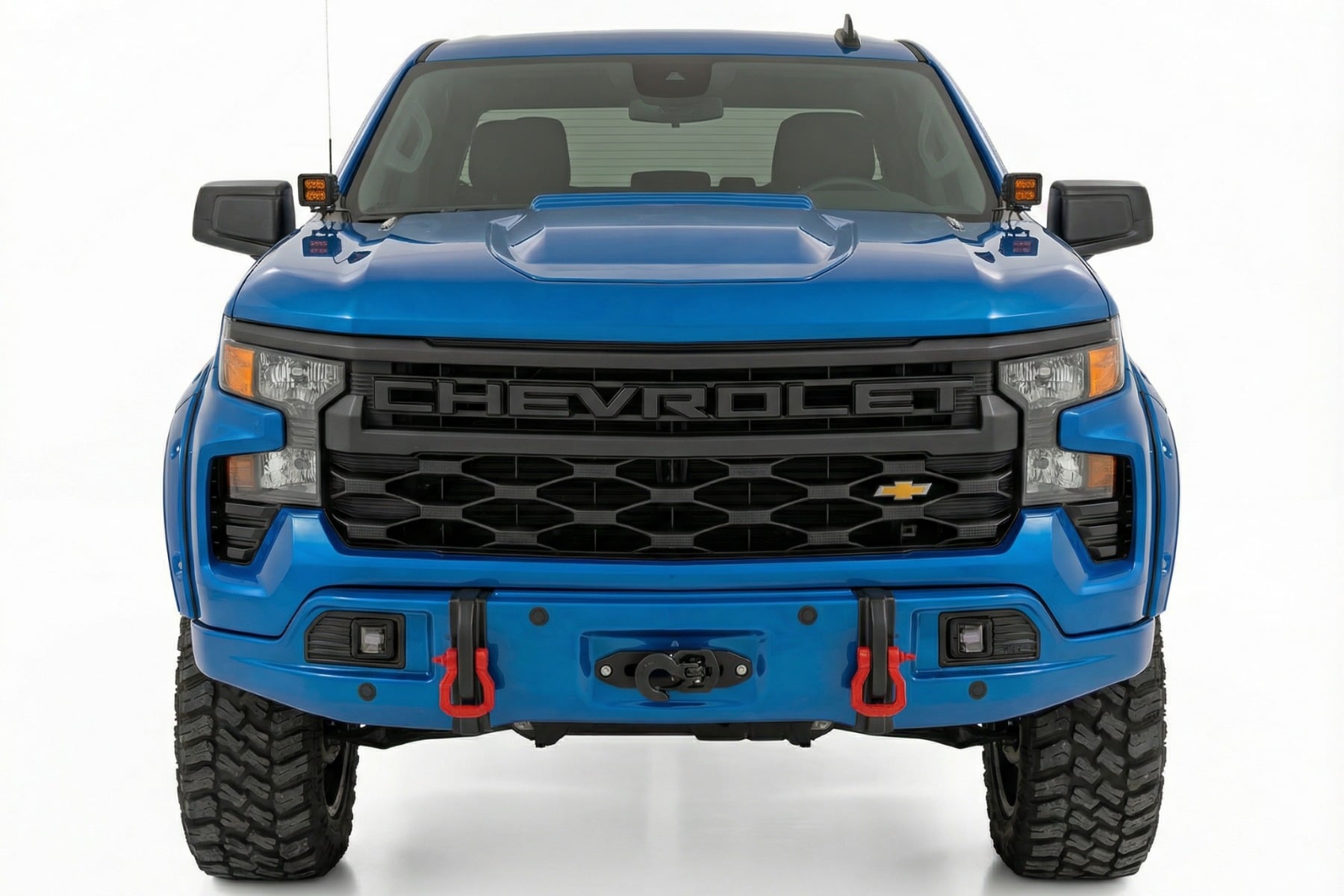 Front FXS Bumper | 12000S | GJV Riptide Blue | Chevy Silverado 1500 (23-26) — view 2