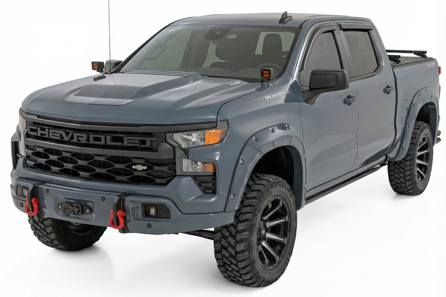 Bumper Cover | GNO Slate Gray | Chevy Silverado 1500 2WD/4WD (2023-2026) — view 3