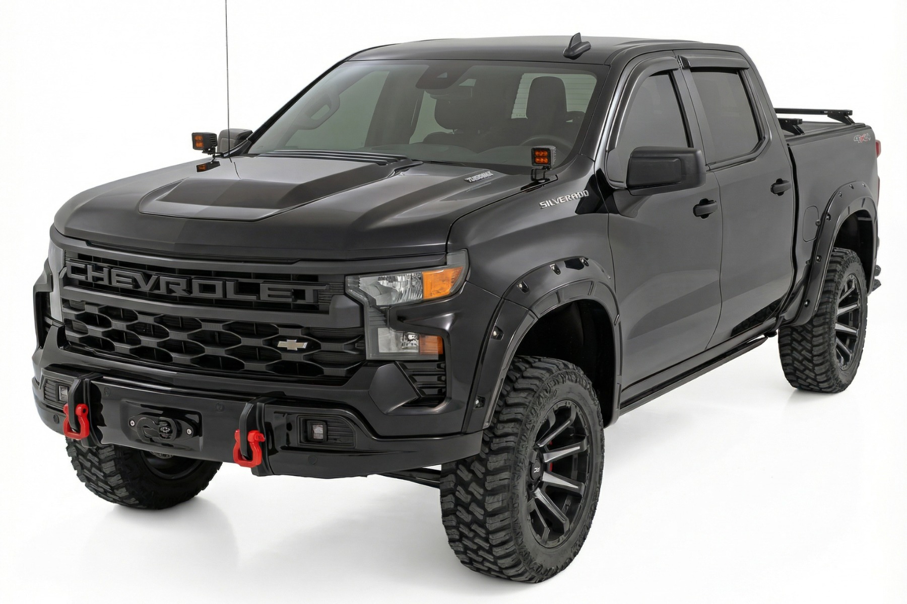 Bumper Cover | GB8 Mosaic Black | Chevy Silverado 1500 2WD/4WD (2023-2026) — view 3