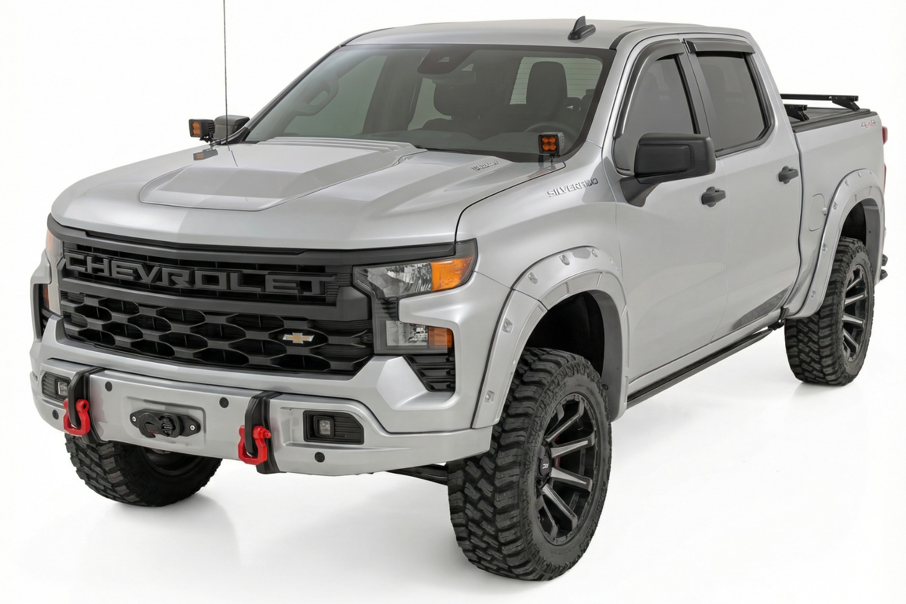Front FXS Bumper | 12000S | GAN Silver Ice Metallic | Chevy Silverado 1500 (23-26) — view 3