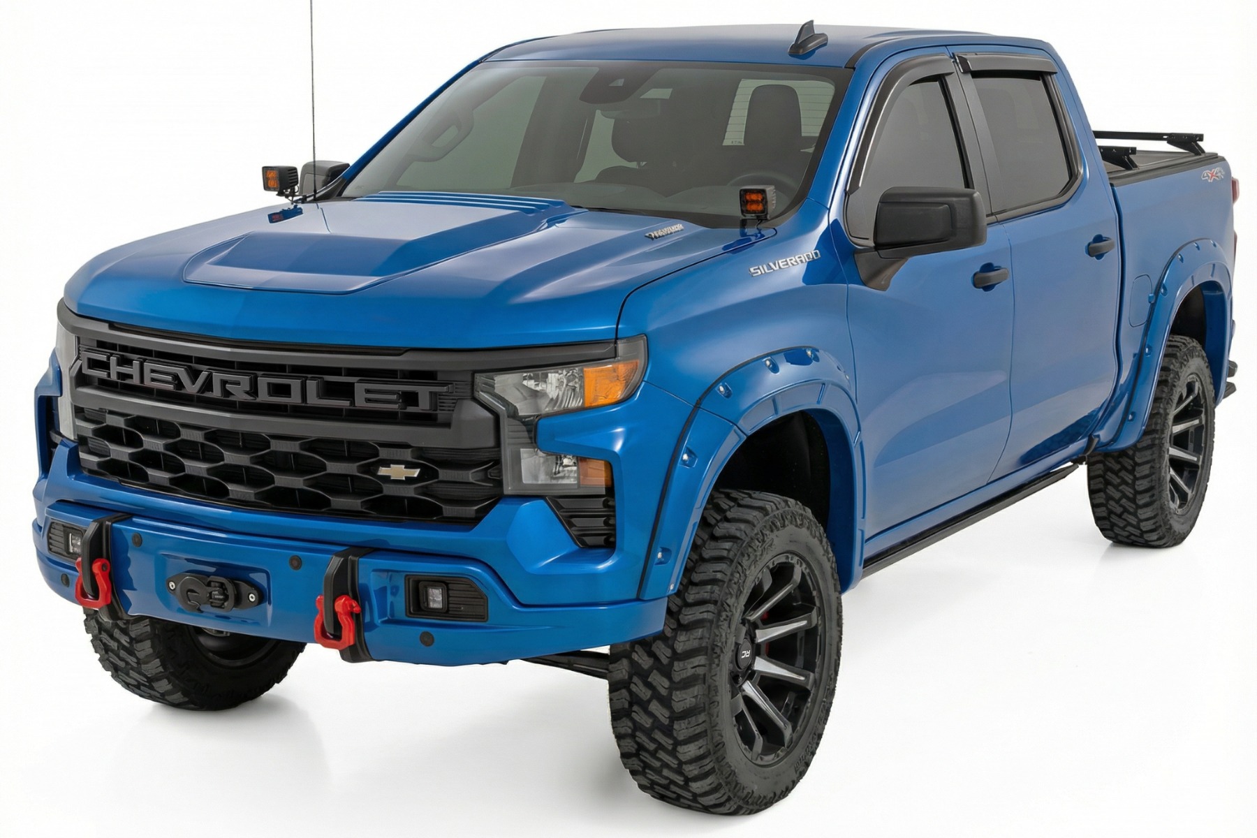 Bumper Cover | GJV Riptide Blue | Chevy Silverado 1500 2WD/4WD (2023-2026) — view 3