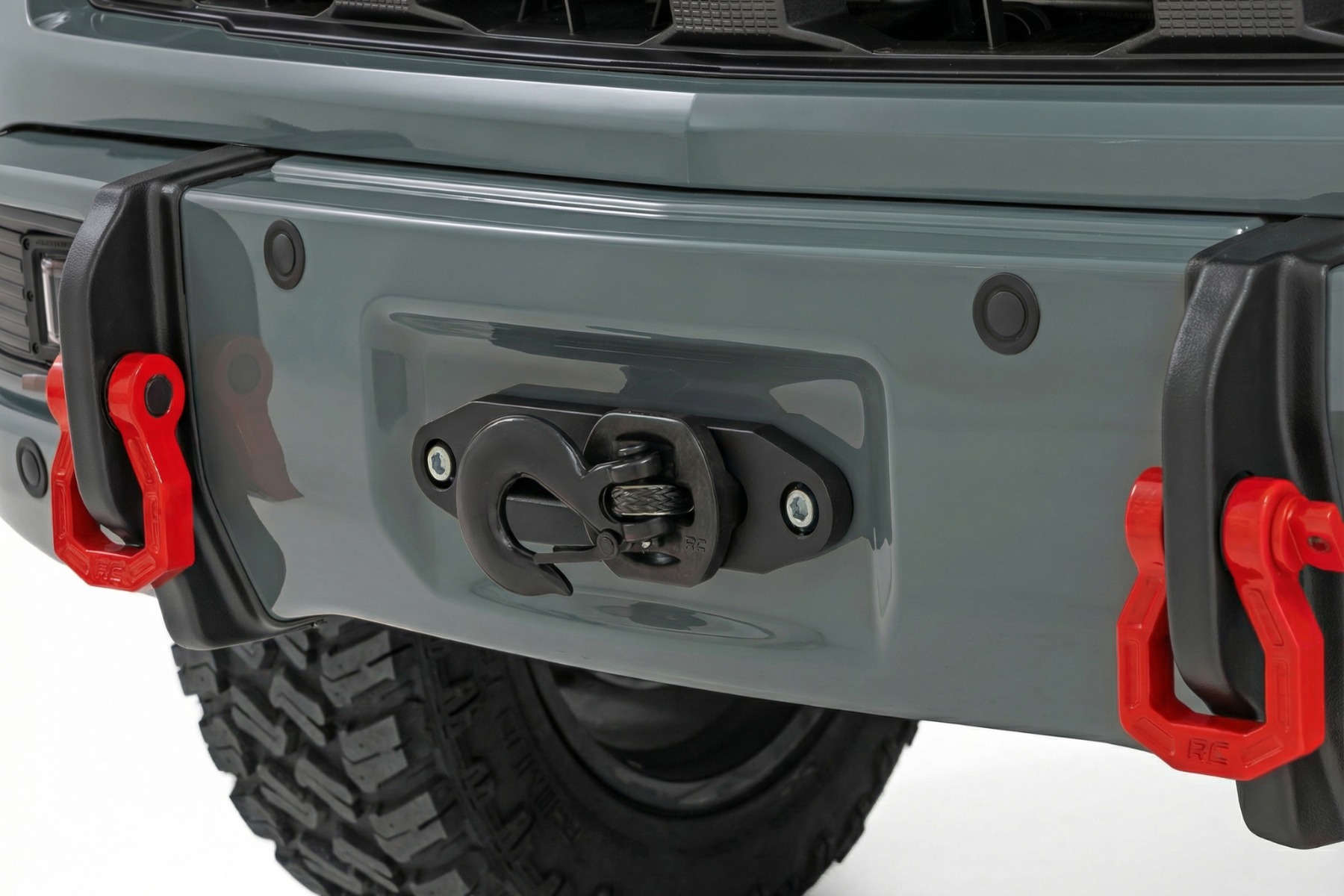 Front FXS Bumper | 12000S | GBD Cypress Gray | Chevy Silverado 1500 (23-26) — view 4