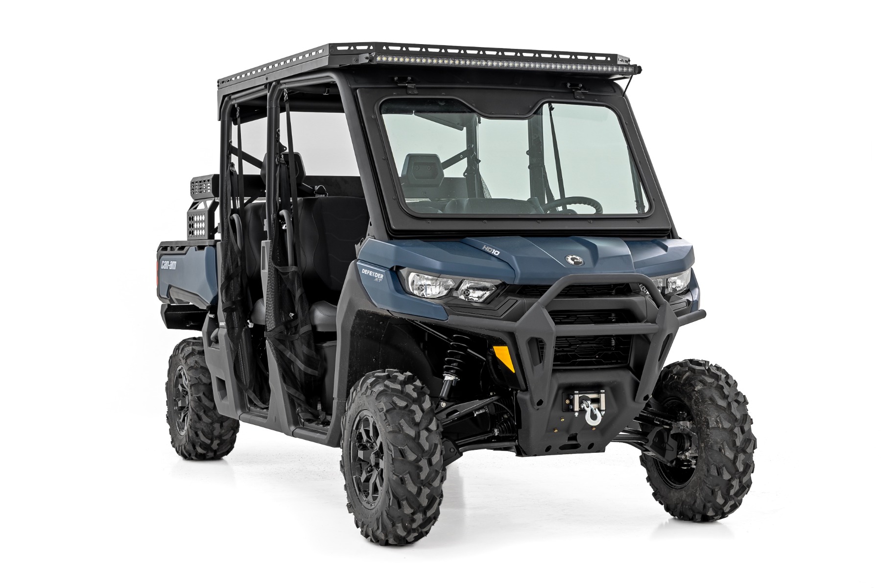 LED Light | Deck Roof | 50" Blk Single Row | Can-Am Defender MAX HD10 — view 4