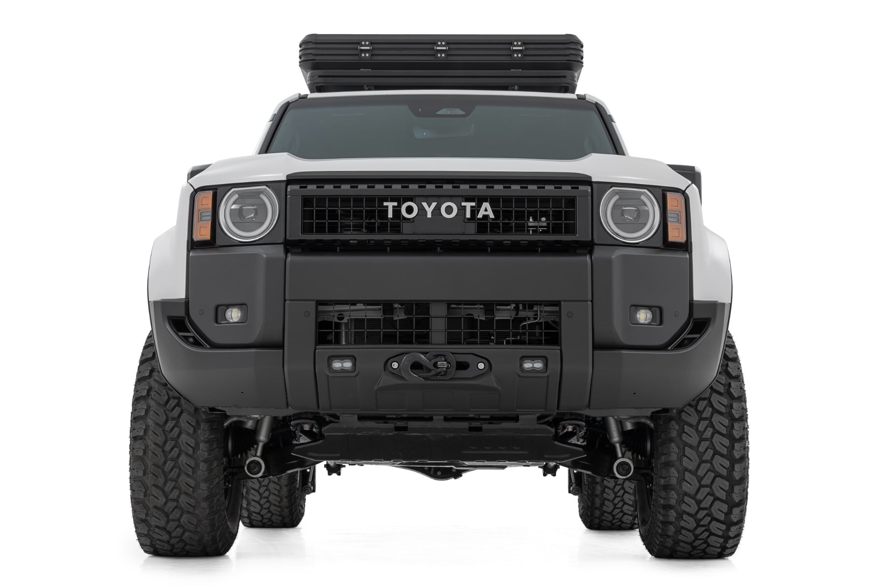 FXS Hidden Winch Mount | Yellow SAE | PRO9500S | Toyota Land Cruiser (24-26) — view 4
