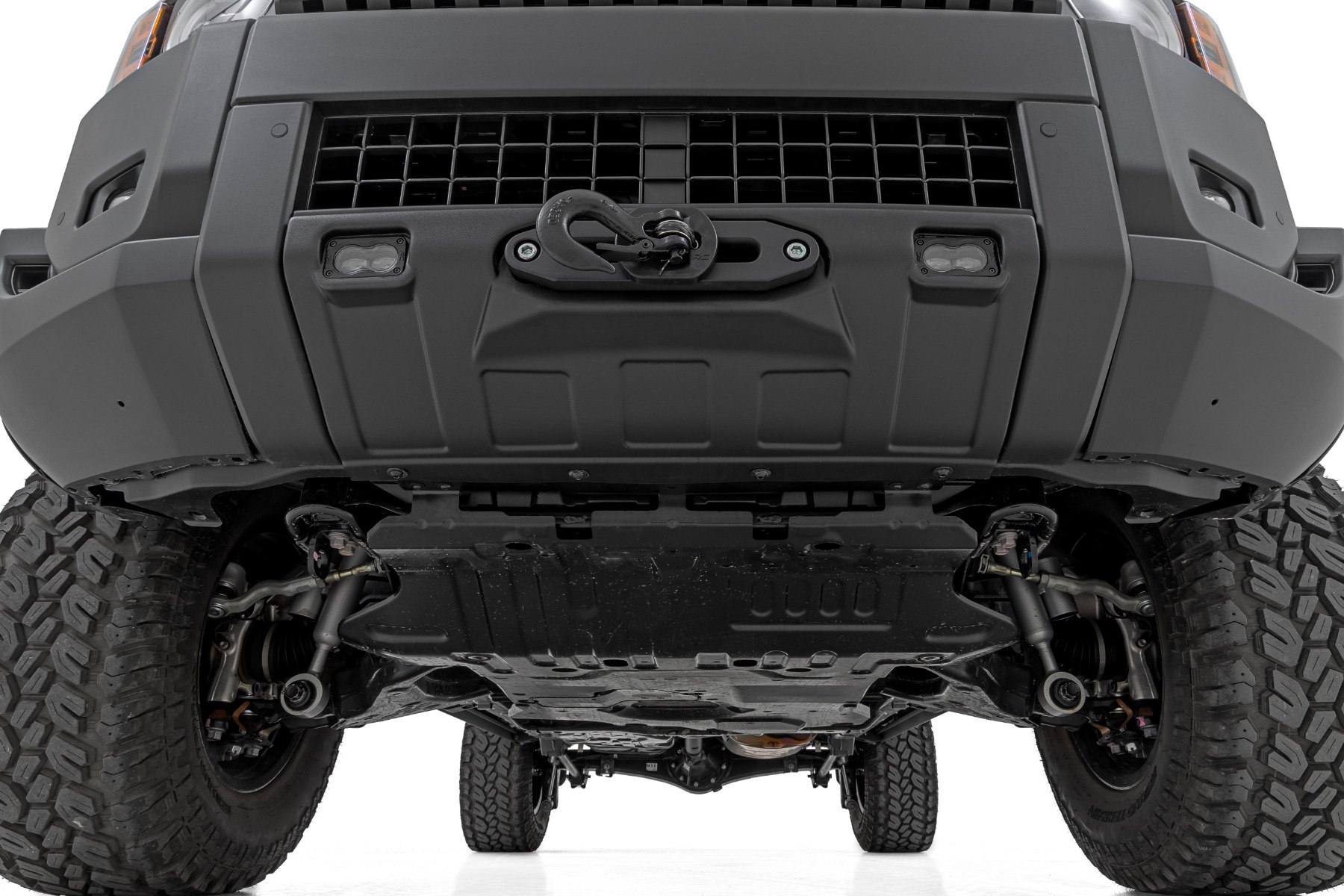 FXS Hidden Winch Mount | White SAE | PRO9500S | Toyota Land Cruiser (24-26) — view 6