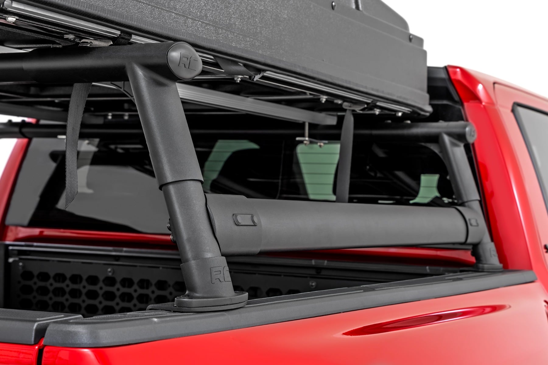 Bed Rack | Half Rack | Aluminum | Toyota Tacoma 2WD/4WD (2024-2026) view 3
