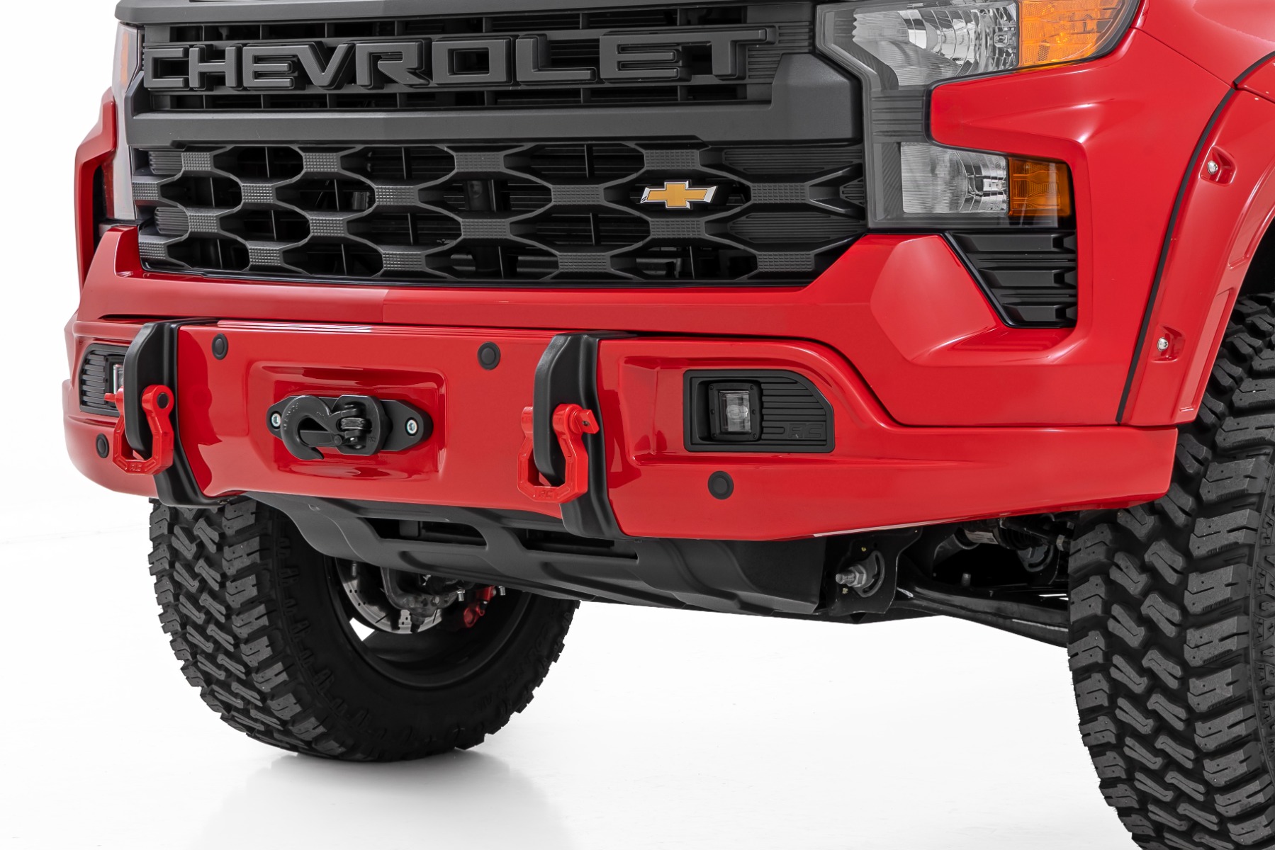 Front FXS Bumper | 12000S | G7C Red Hot | Chevy Silverado 1500 2WD/4WD (23-26) — view 5