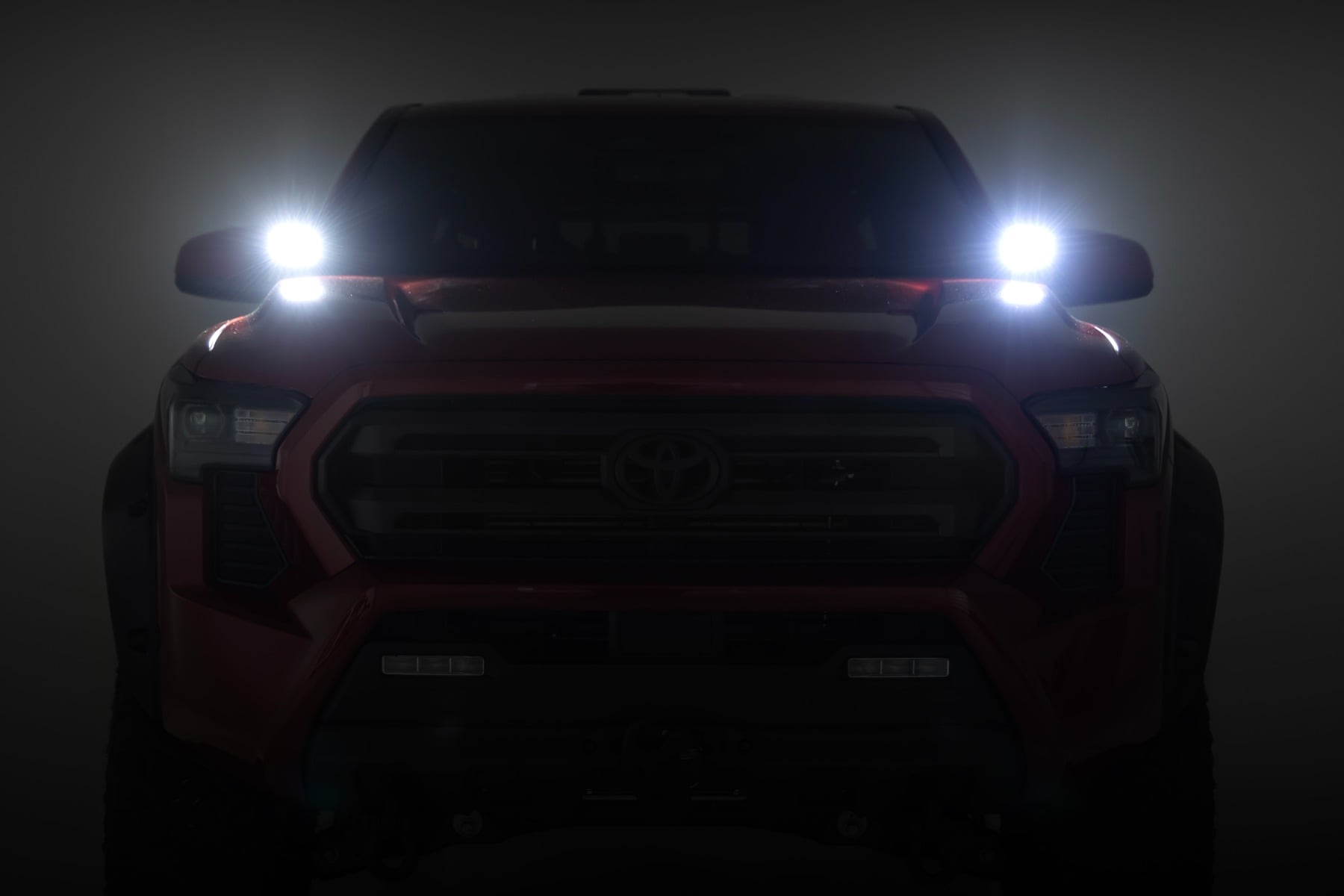LED Light Kit | Ditch Mount | 2" Black Pair | Flood | Toyota Tacoma (24-26) view 5