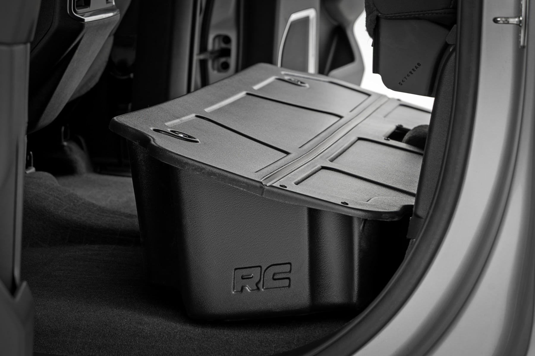Under Seat Storage with Locking Lid | Double Cab | Chevy/GMC 1500/2500HD/3500HD (19-26) — view 5