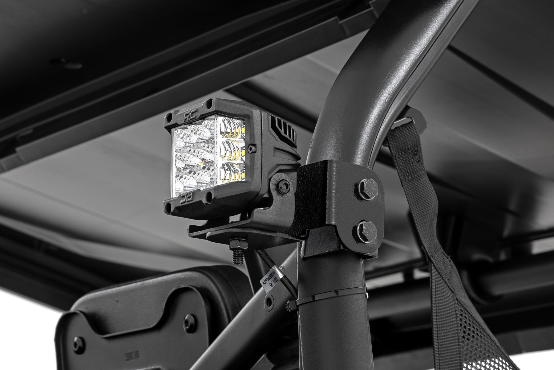 LED Light Kit | Rear Mount | 2" Black Pair | Amber DRL | Segway 570 F — view 5