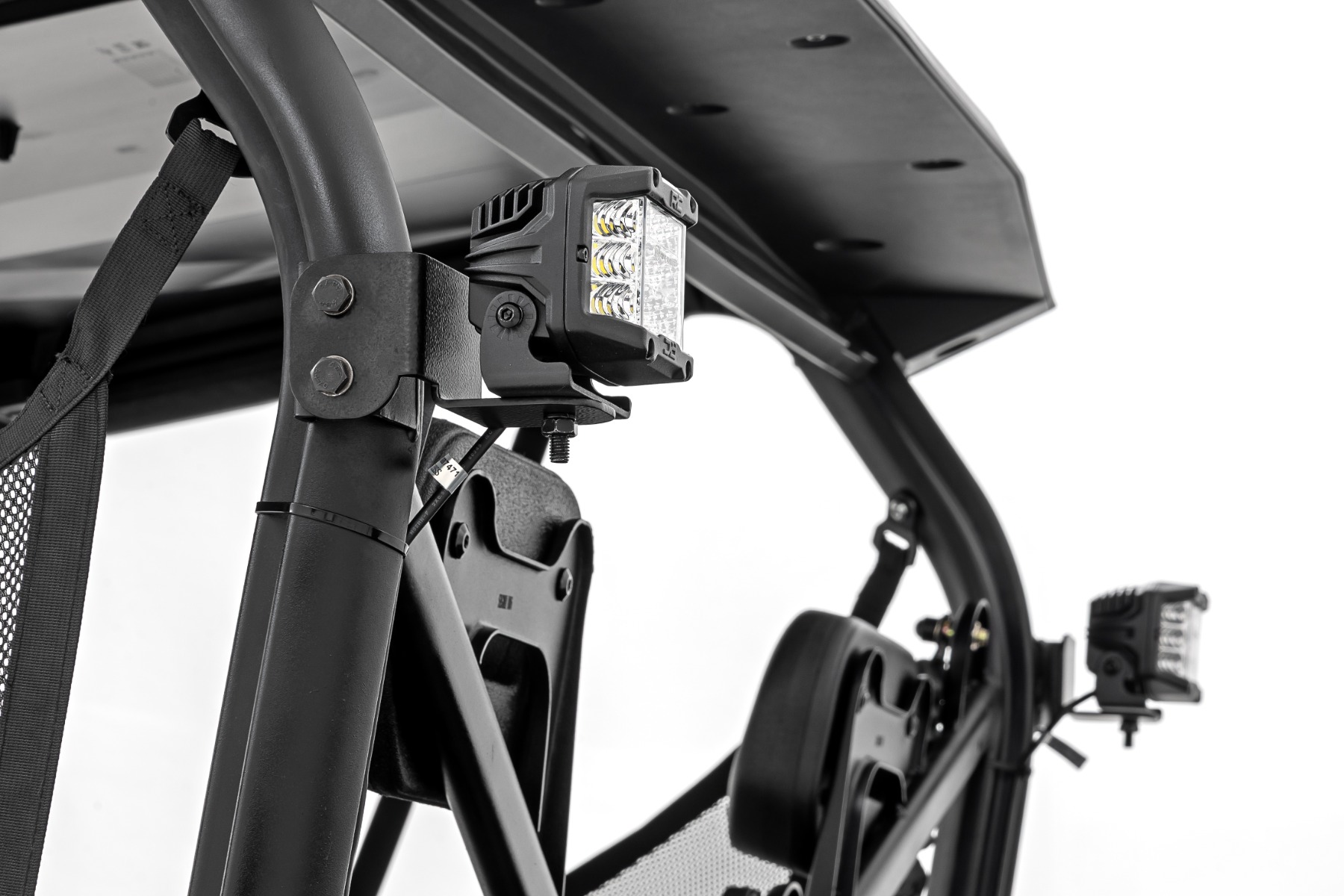 LED Light Kit | Rear Mount | 2" Black Pair | Segway 570 F — view 2