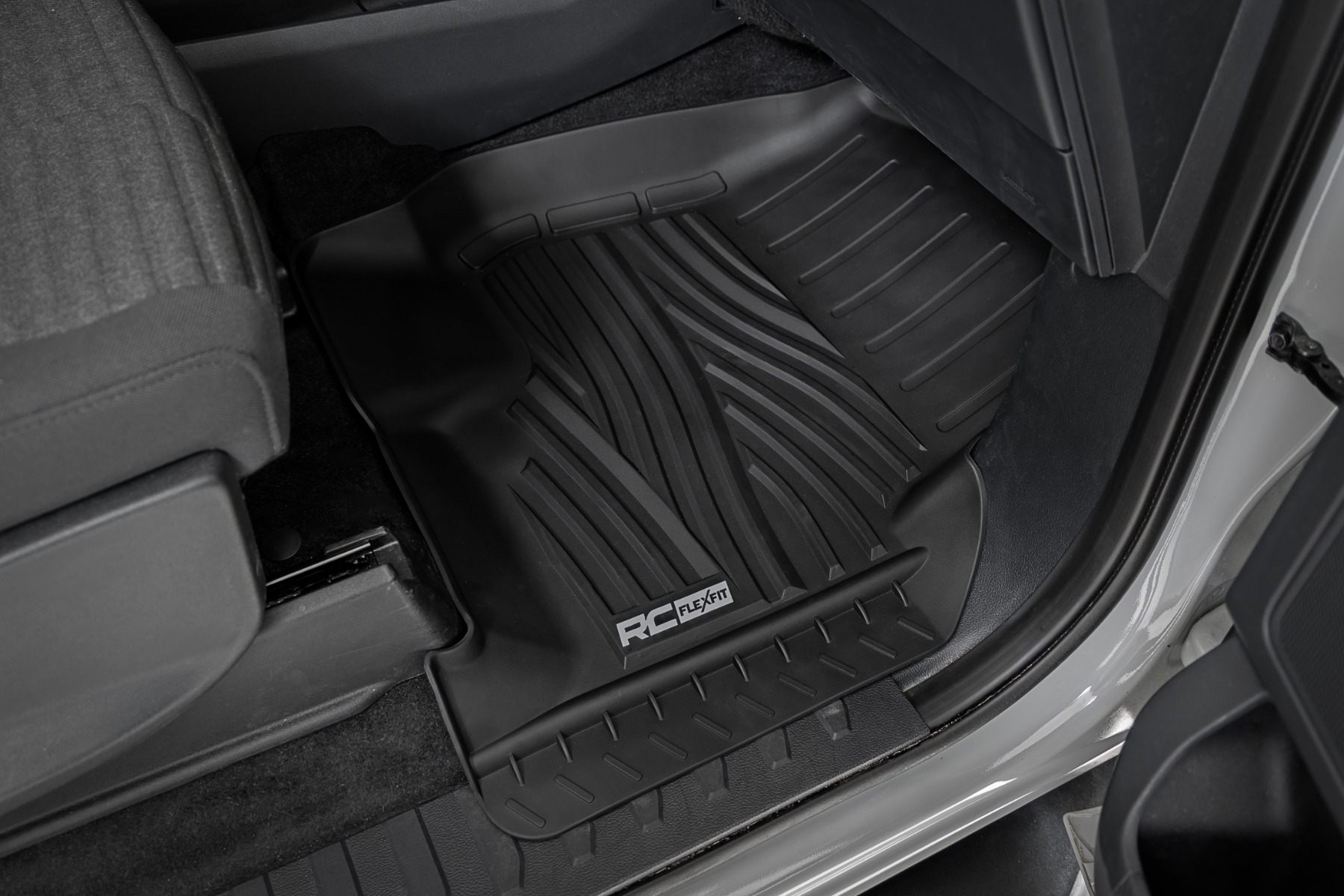 Flex-Fit Floor Mats | FR & RR | Ford F-150 (15-26)/F-150 Lightning (22-26)/Raptor (17-26) view 3