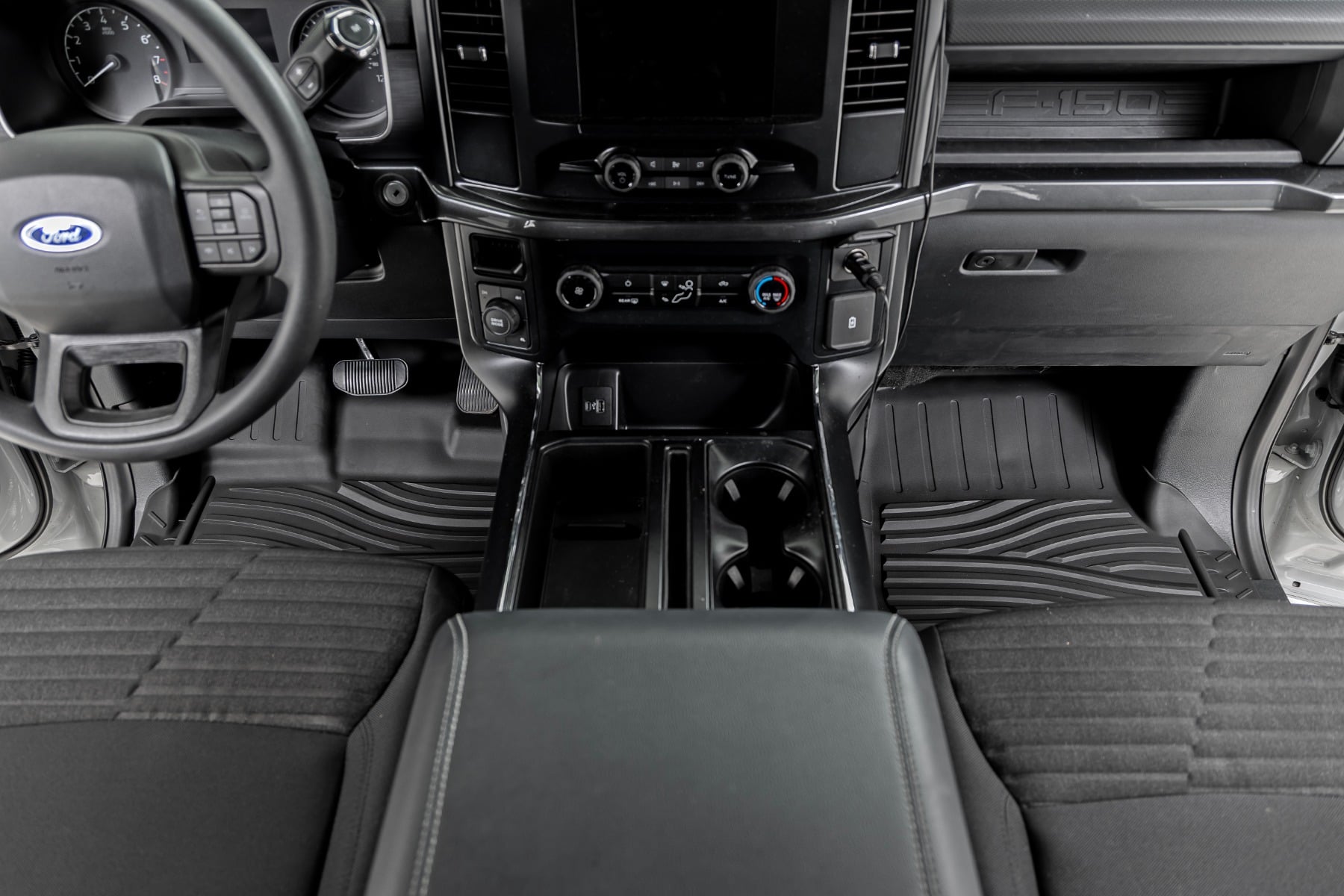 Flex-Fit Floor Mats | Front | Ford F-150 (15-26)/F-150 Lightning (22-26)/Raptor (17-26) — view 4