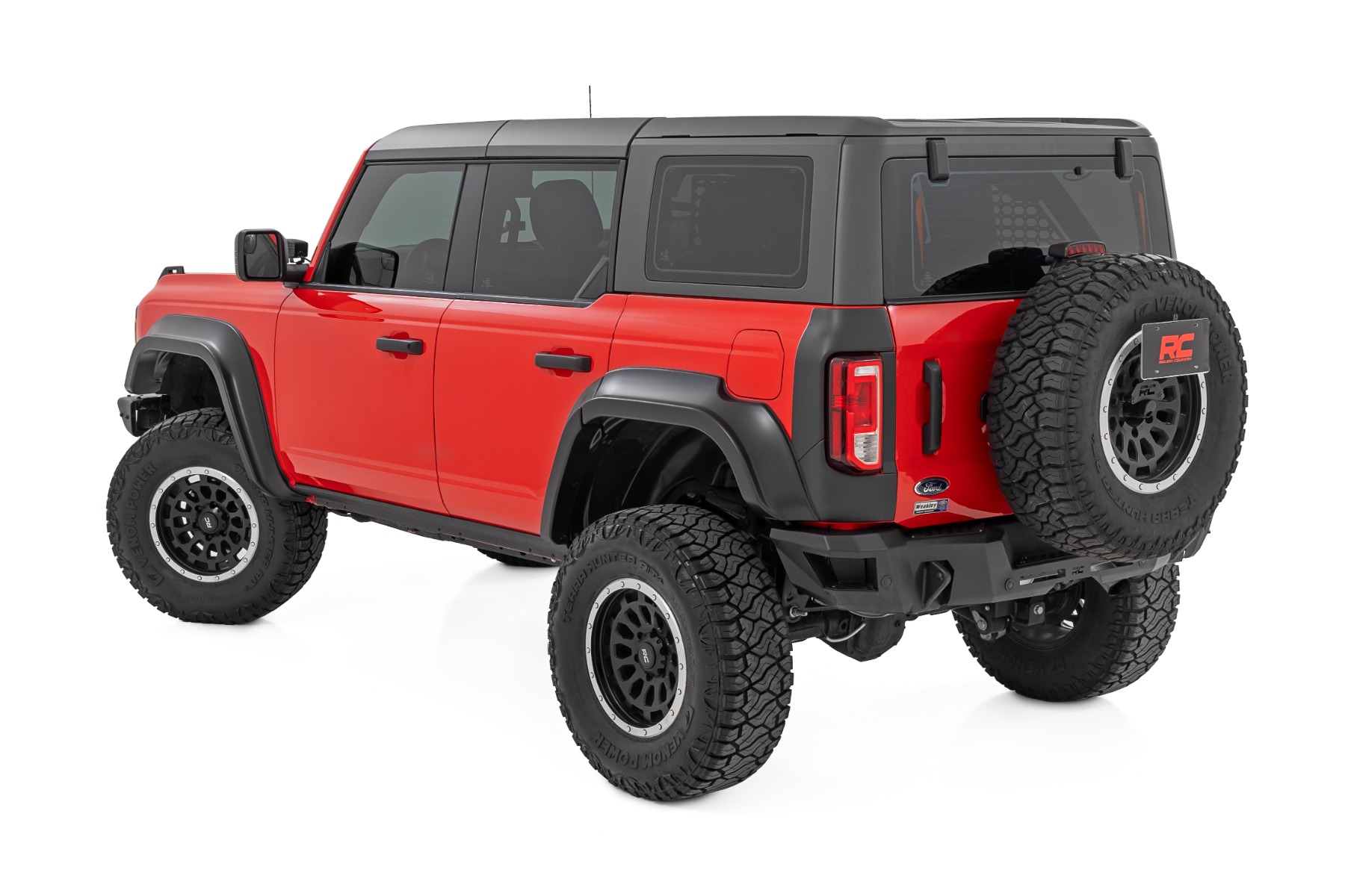 Fender Flares | JS Iconic Siver | Ford Bronco 4WD (2021-2026) — view 3