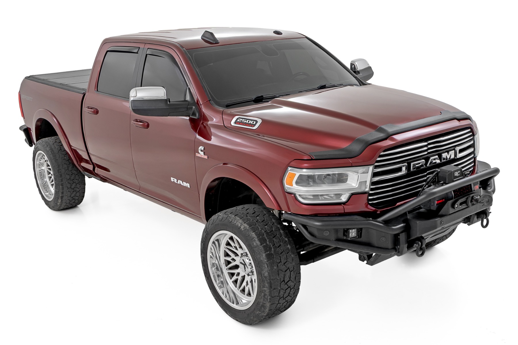 Hood Protector | Gloss Black | Ram 2500/3500 2WD/4WD (2019-2026) — view 4