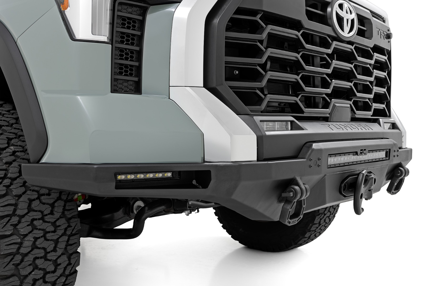 Hybrid Front Bumper | 12000S | Blk LED w/ Amber DRL | Toyota Tundra (22-26) — view 5
