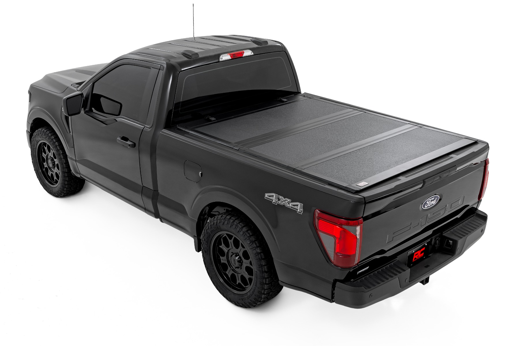 Hard Tri-Fold Flip Up Bed Cover | 6'7" Bed | Ford F-150 2WD/4WD (2021-2026) — view 3