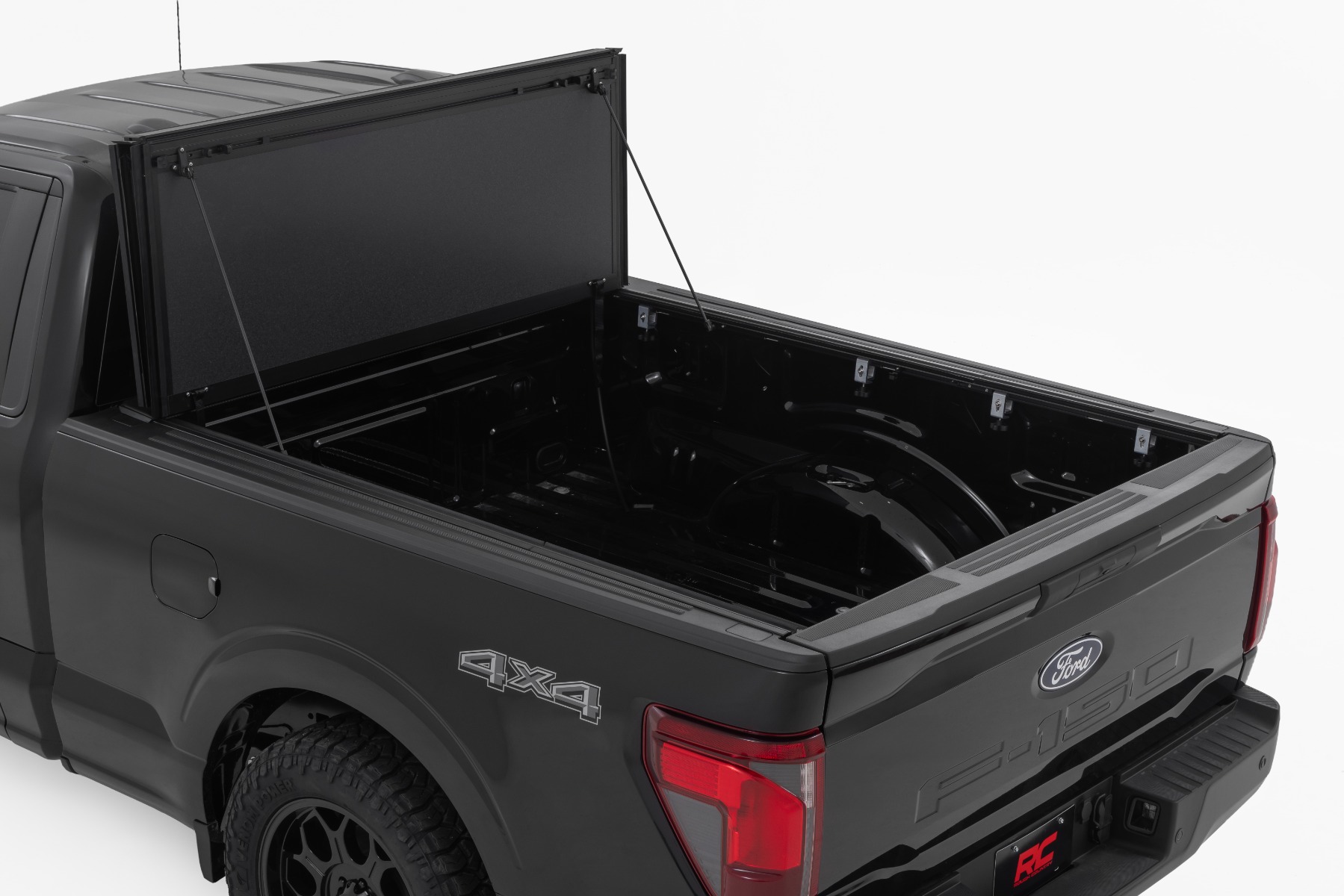 Hard Tri-Fold Flip Up Bed Cover | 6'7" Bed | Ford F-150 2WD/4WD (2021-2026) — view 2