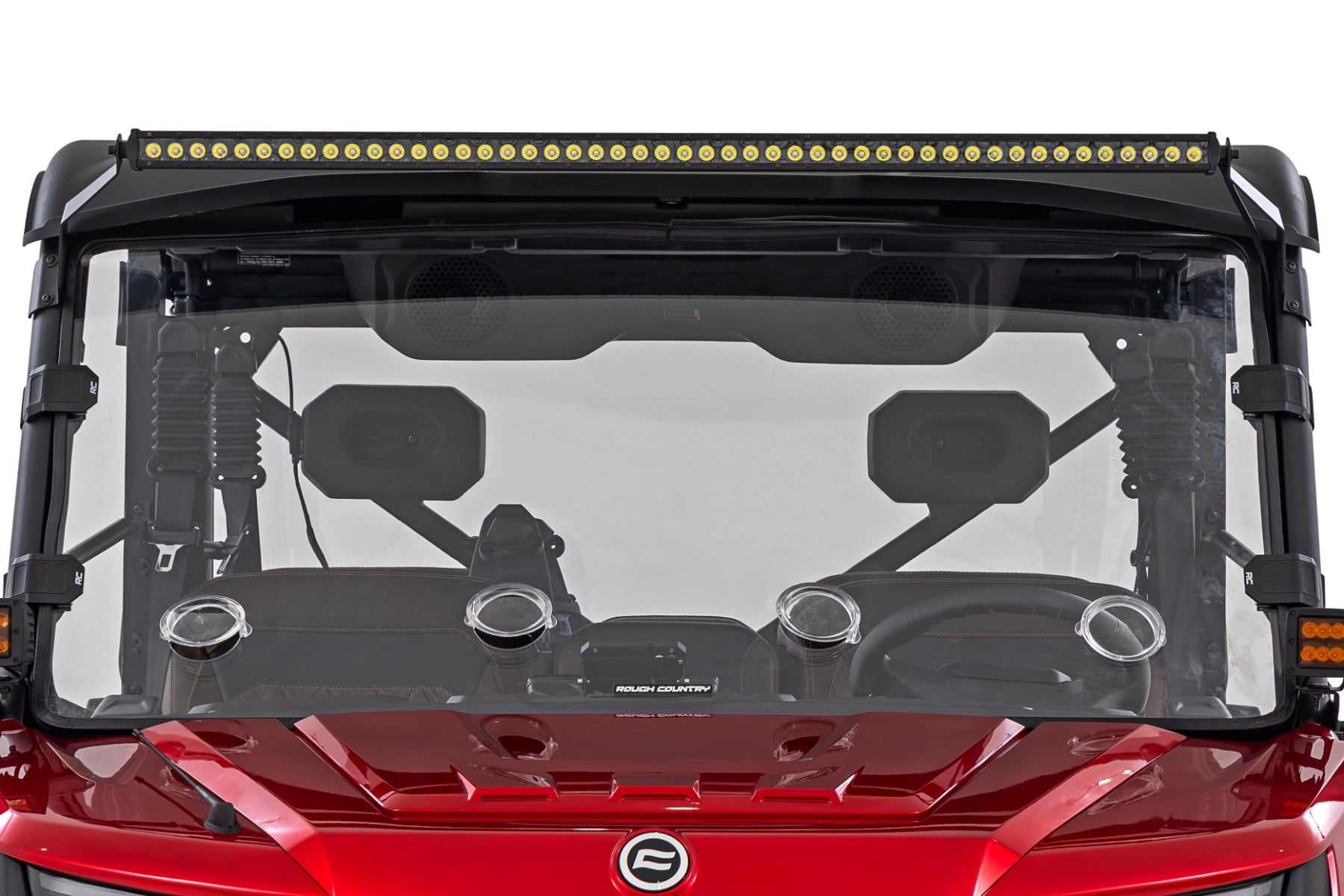 LED Light Mount | 50" Spectrum Series Single Row | CFMOTO UFORCE U10 Pro — view 5
