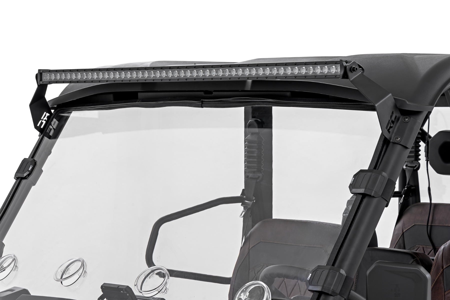 LED Light Mount | 50" Spectrum Series Single Row | CFMOTO UFORCE U10 Pro — view 4