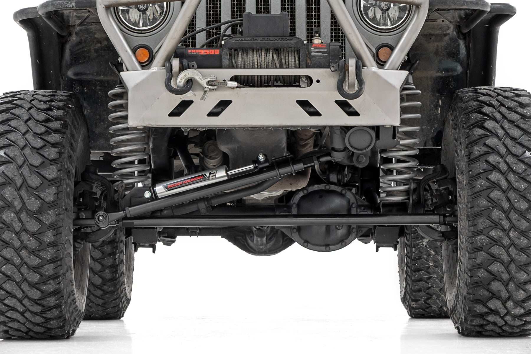 HD Steering Kit | V2 Stabilizer Combo | Jeep Cherokee XJ/Comanche MJ/Wrangler TJ — view 2