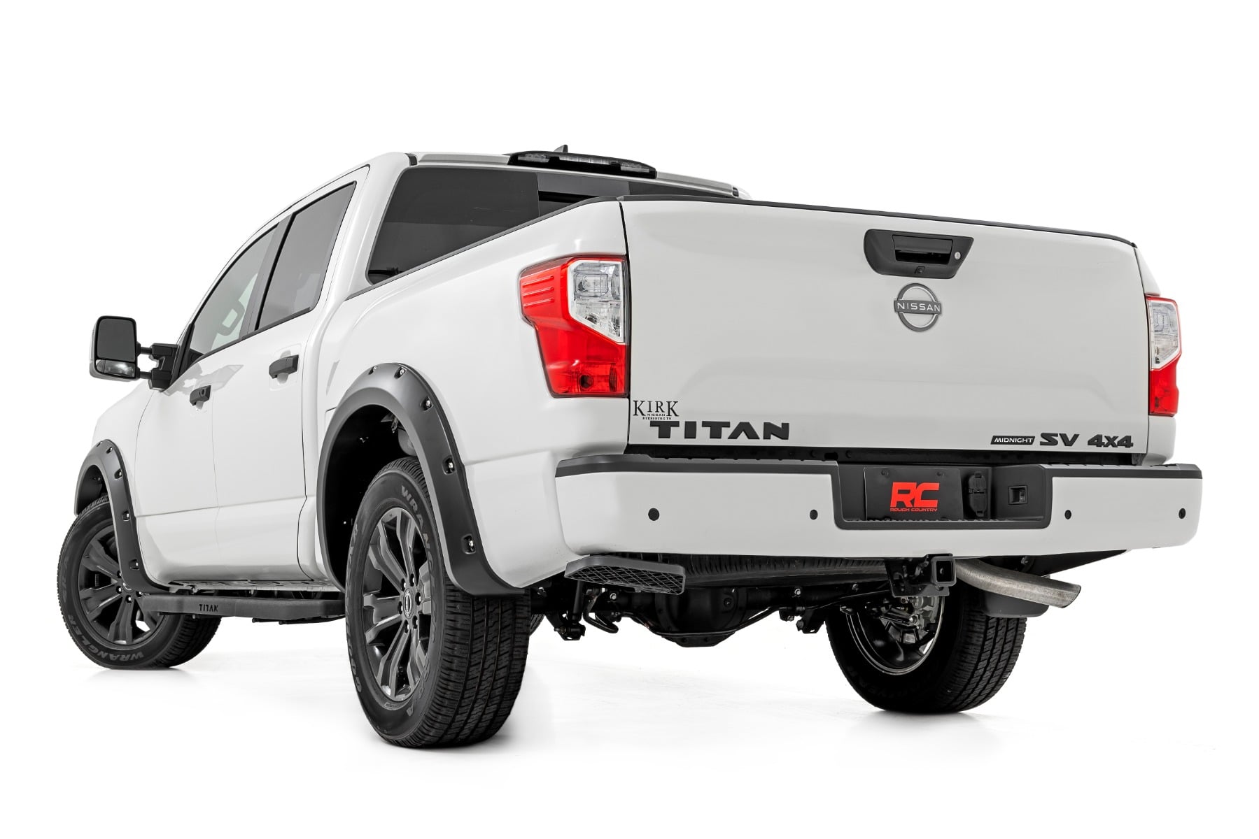 Pocket Fender Flares | KH3 Super Black | Nissan Titan 2WD/4WD (2017-2024) view 6