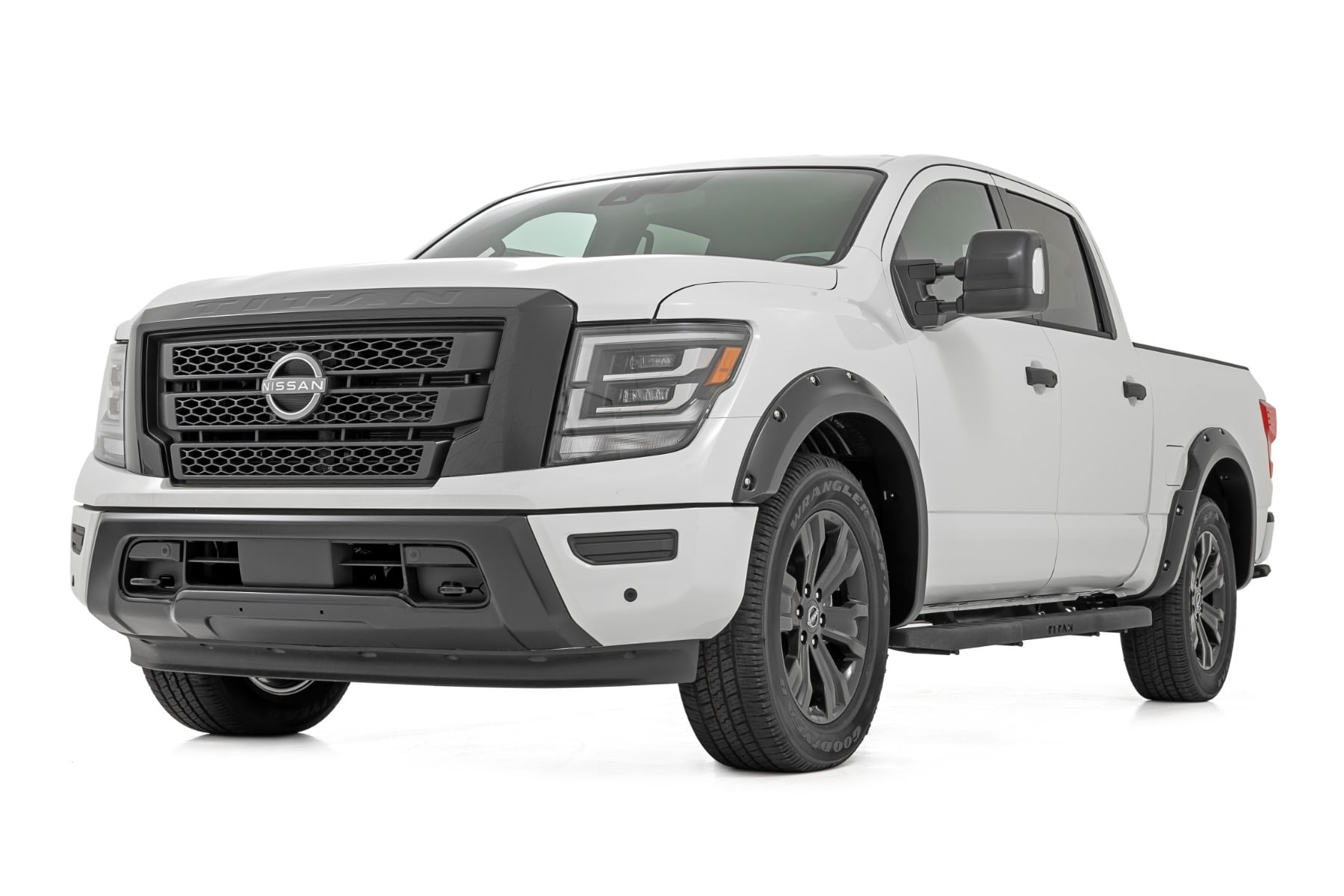 Pocket Fender Flares | KAD Gun Metal | Nissan Titan 2WD/4WD (2017-2024) view 5