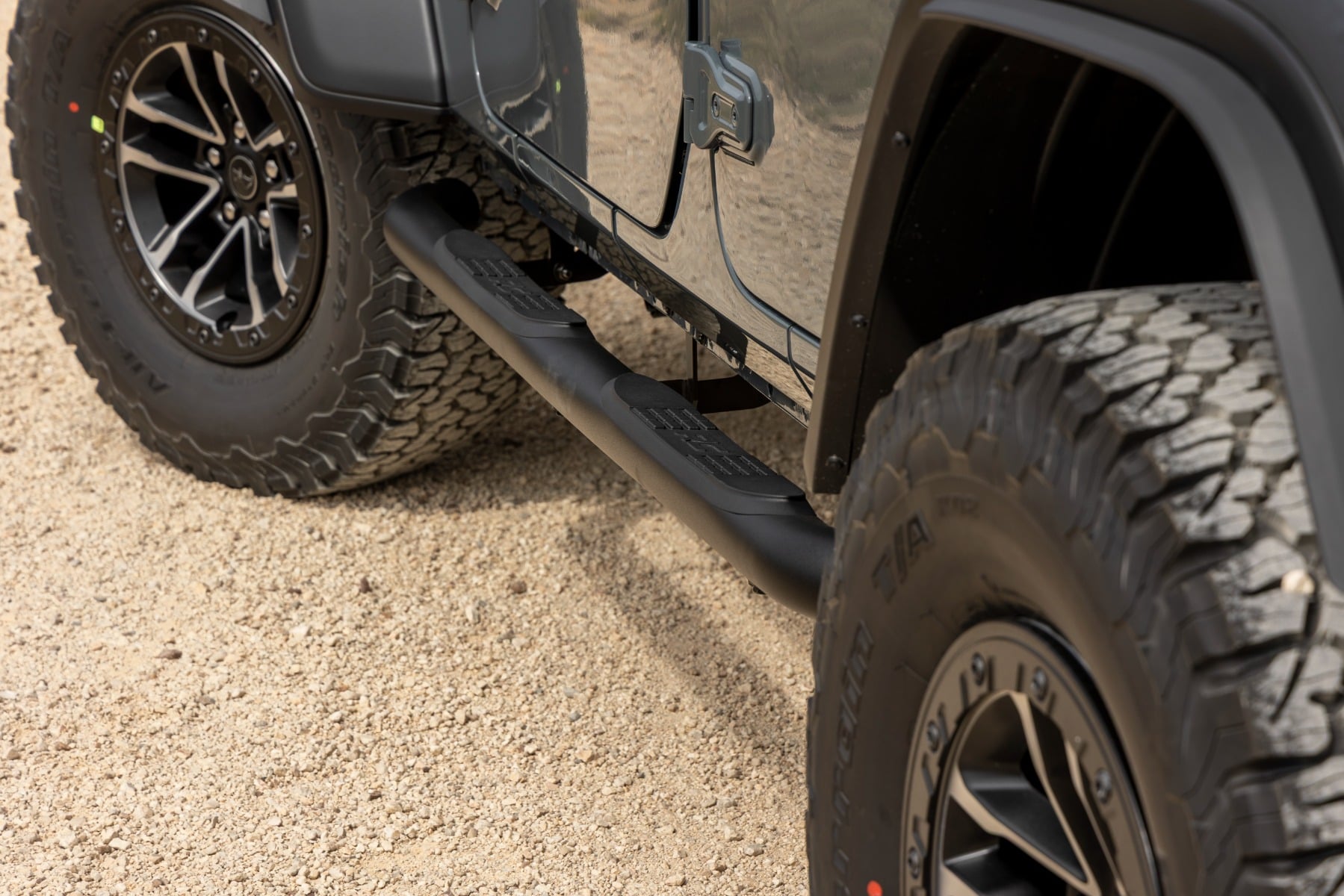 Nerf Steps | 3-Inch Tube | 4 Door | Jeep Wrangler Unlimited 2WD/4WD (2018-2026) — view 5