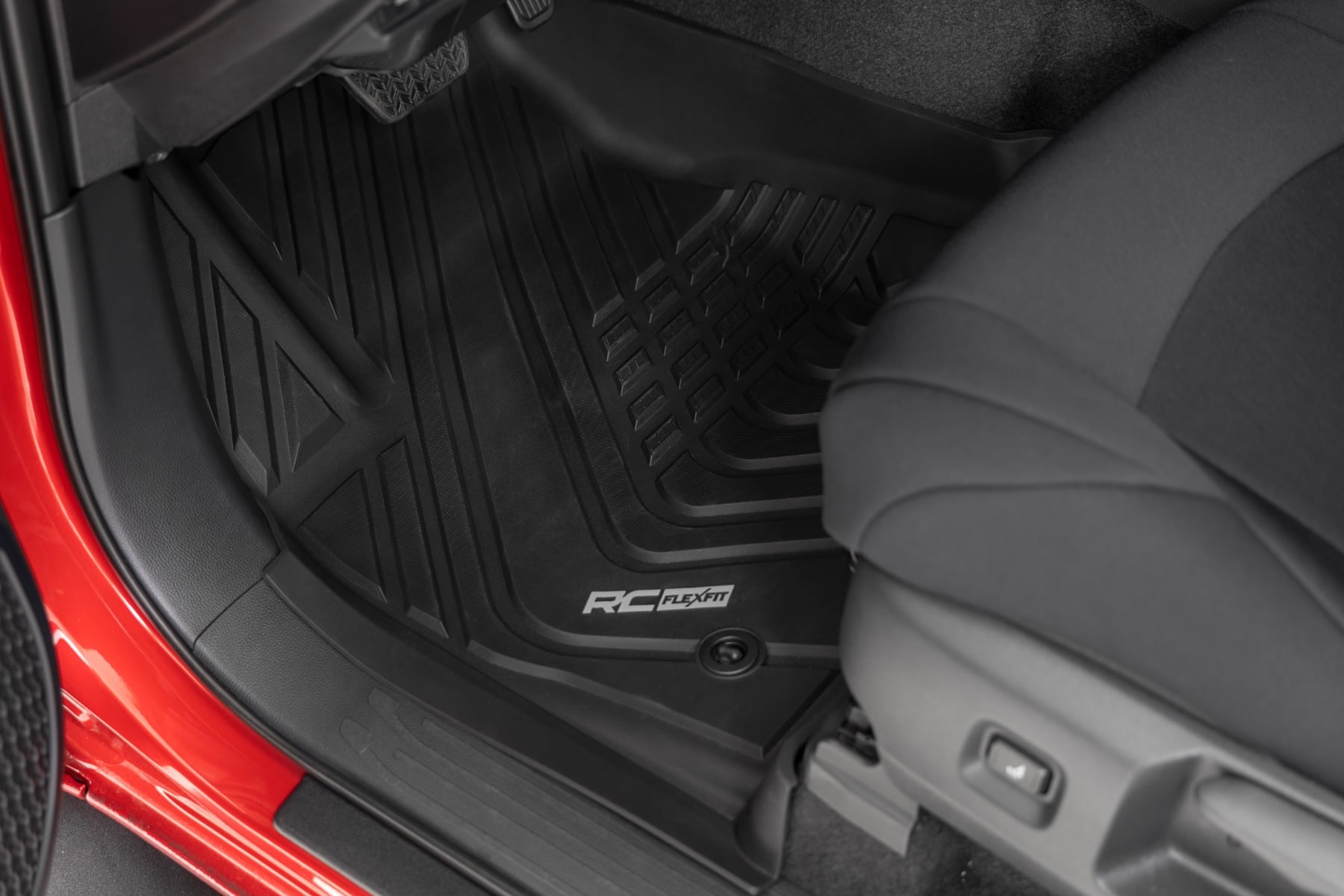 Flex Fit Floor Mats | Front | Crew | Toyota Tacoma 2WD/4WD (2024-2026) — view 2