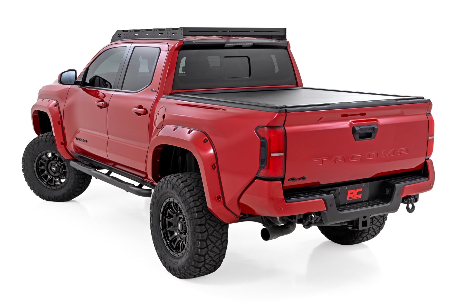 Nerf Steps | 3-Inch Tube | Double Cab | Toyota Tacoma 2WD/4WD (2024-2026) view 3