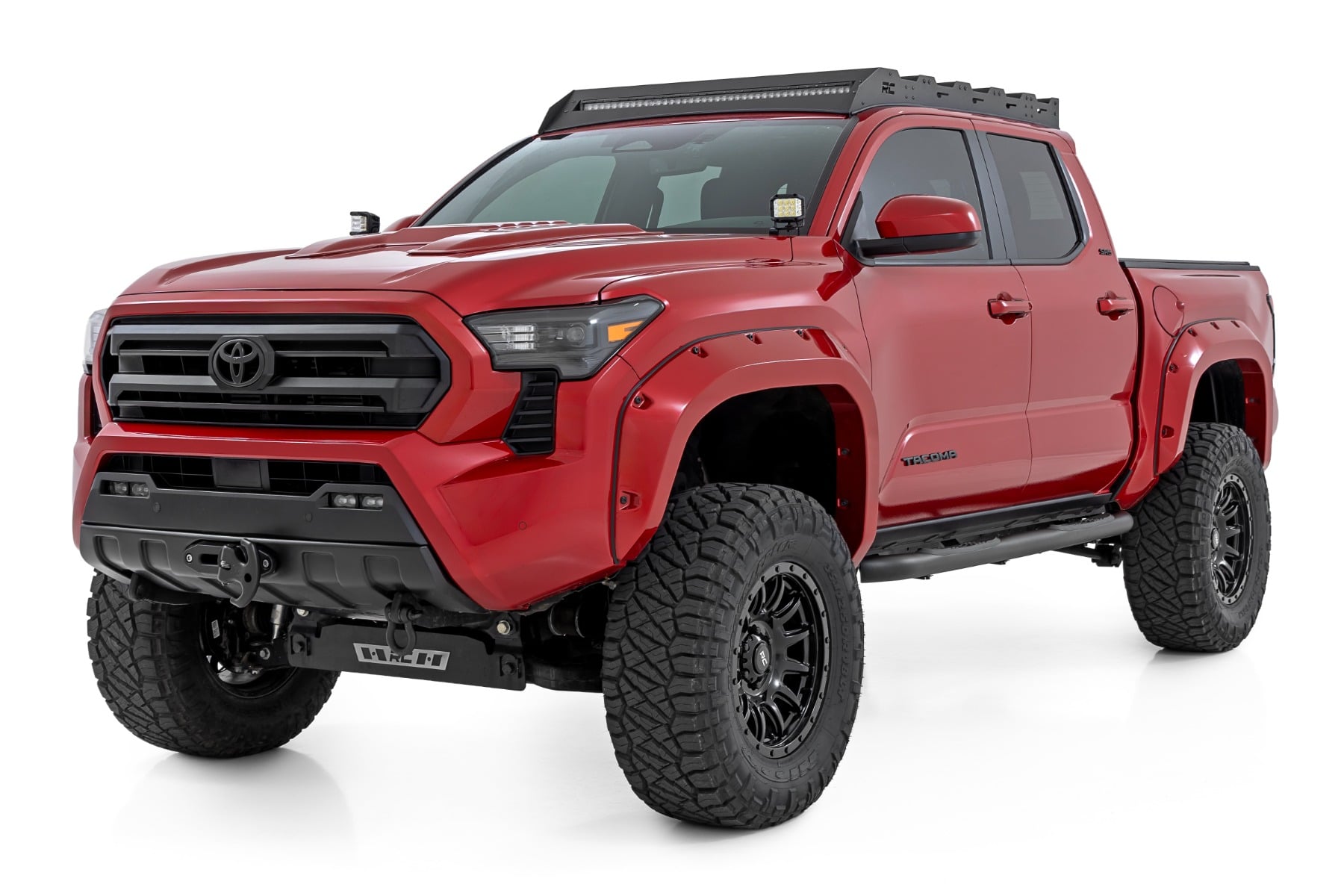 Nerf Steps | 3-Inch Tube | Double Cab | Toyota Tacoma 2WD/4WD (2024-2026) view 2