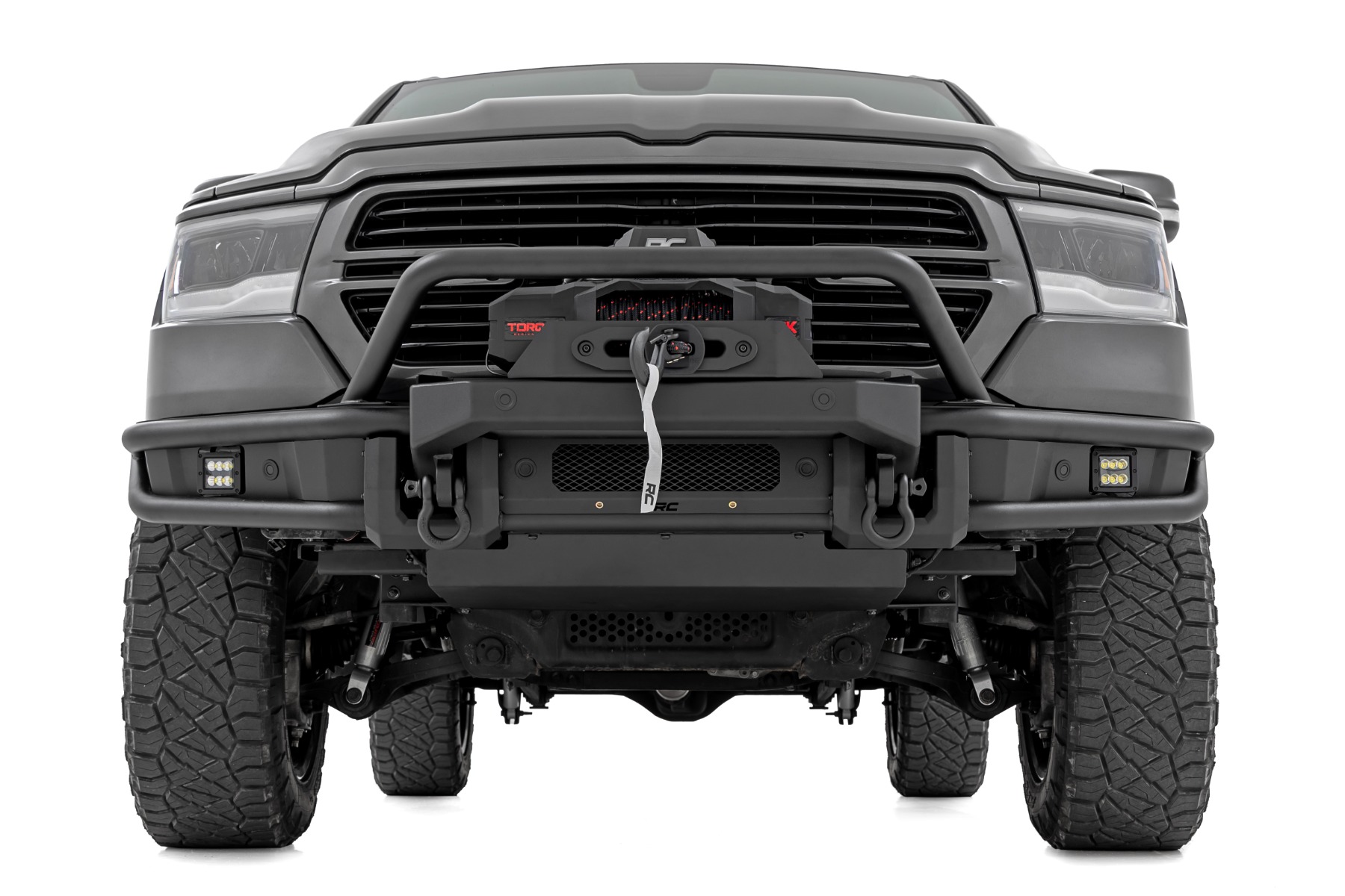 Front Bumper | Tubular | Winch Mount | Ram 1500 2WD/4WD (2019-2024) — view 2