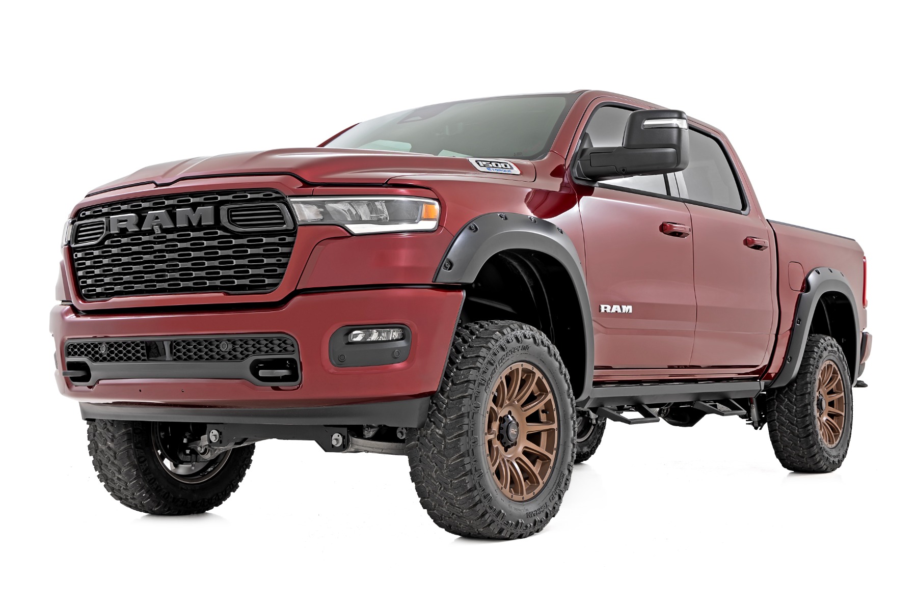 Pocket Fender Flares | PSE Silver Zynith | Ram 1500 2WD/4WD (2025-2026) — view 4