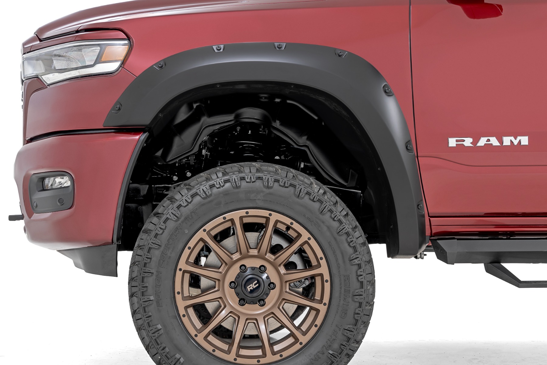 Pocket Fender Flares | PSE Silver Zynith | Ram 1500 2WD/4WD (2025-2026) — view 6