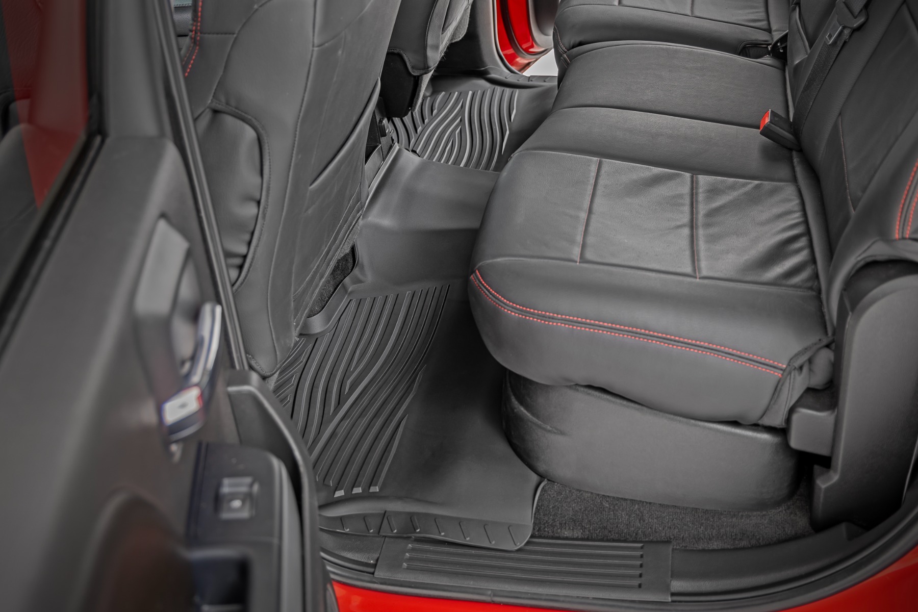 Flex-Fit Floor Mats | FR & RR | FR Bucket | Crew | Chevy/GMC 1500/2500HD/3500HD 2WD/4WD — view 3