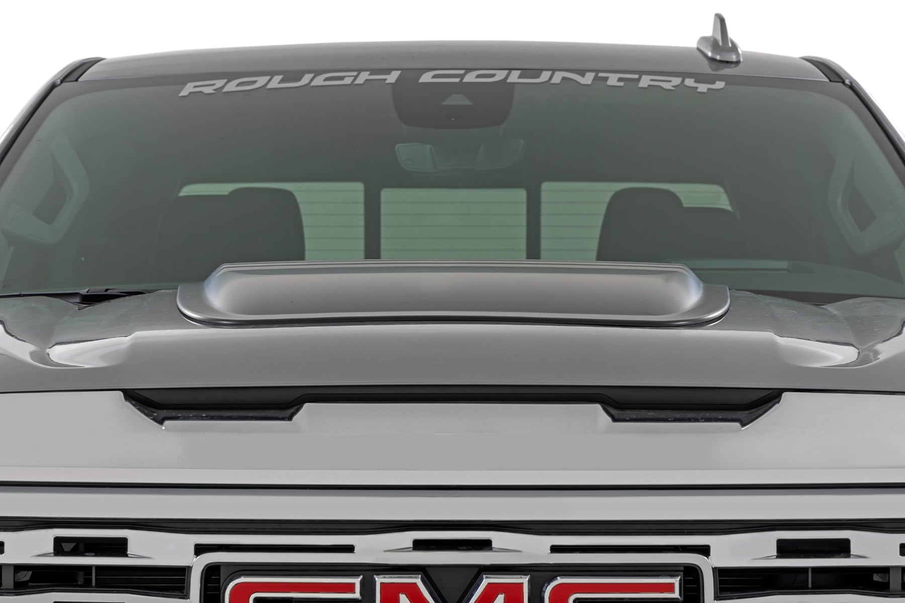 Hood Scoop | GAZ Summit White | GMC Sierra 1500 2WD/4WD (2019-2026) — view 4
