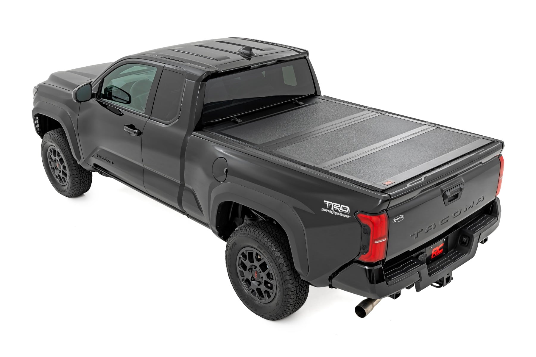Hard Tri-Fold Flip Up Bed Cover | 6' Bed | Toyota Tacoma 2WD/4WD (2024-2026) — view 3