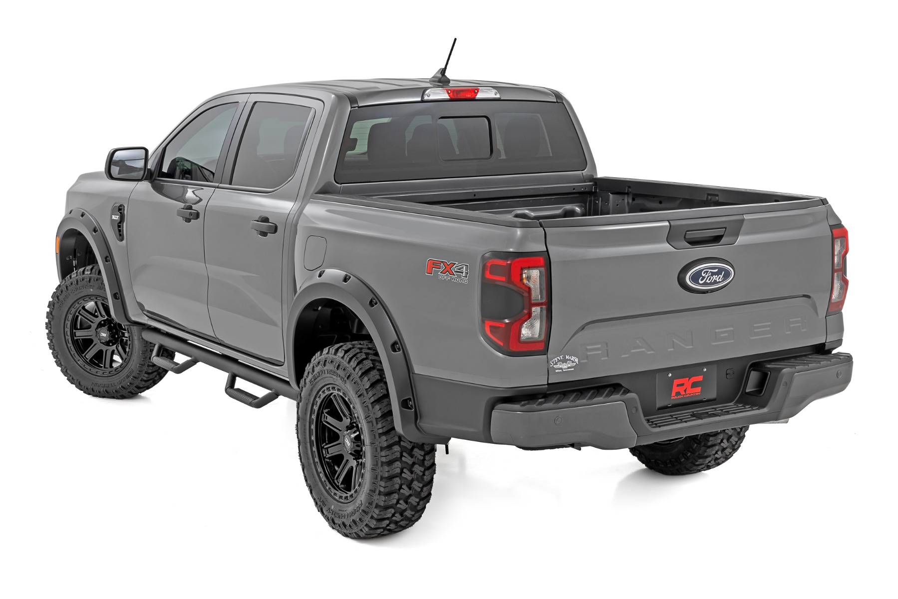 Pocket Fender Flares | E7 Velocity Blue | Ford Ranger 2WD/4WD (2024-2026) — view 3
