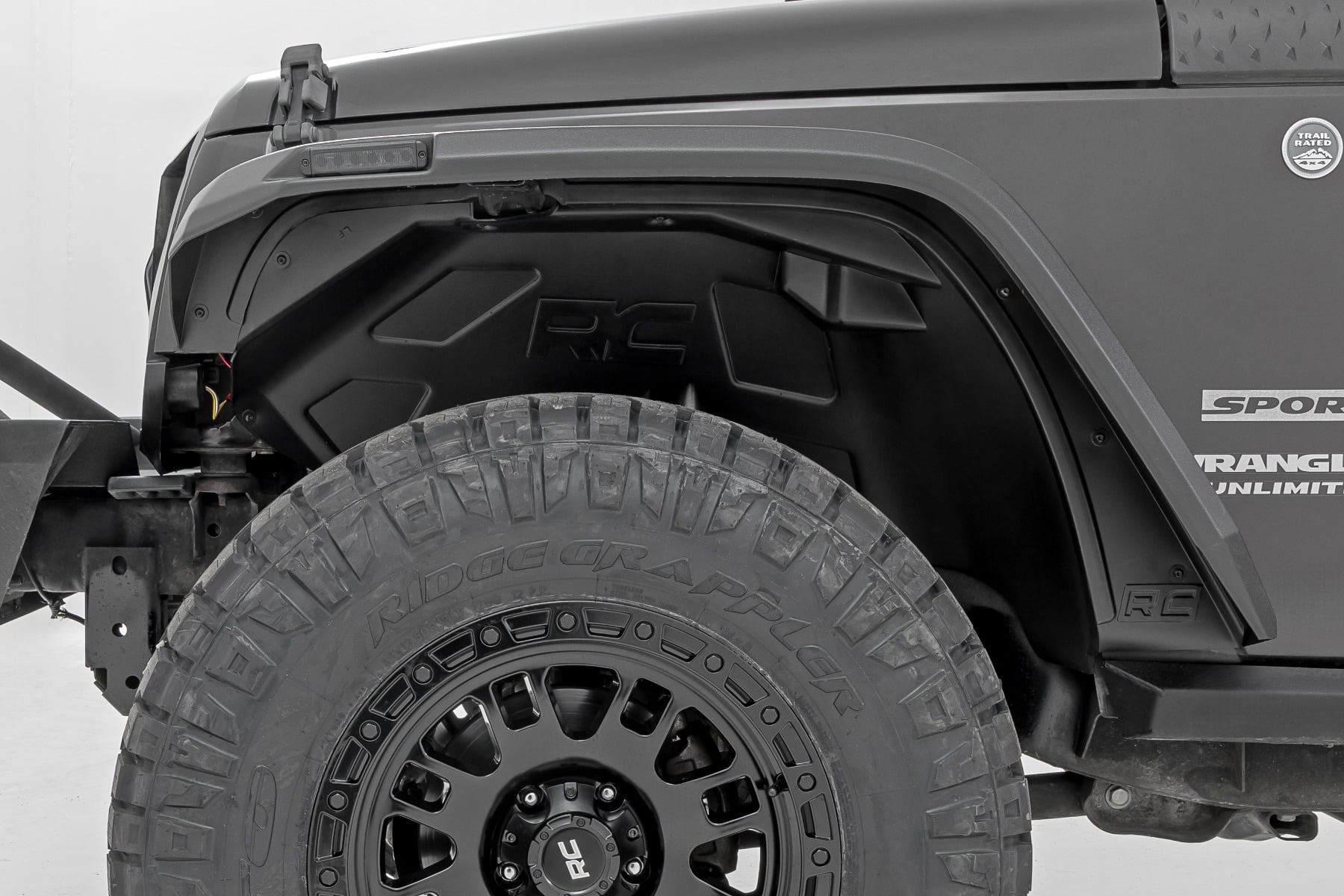 Front Wheel Well Liners | Jeep Wrangler Unlimited 2WD/4WD (2007-2018) — view 3