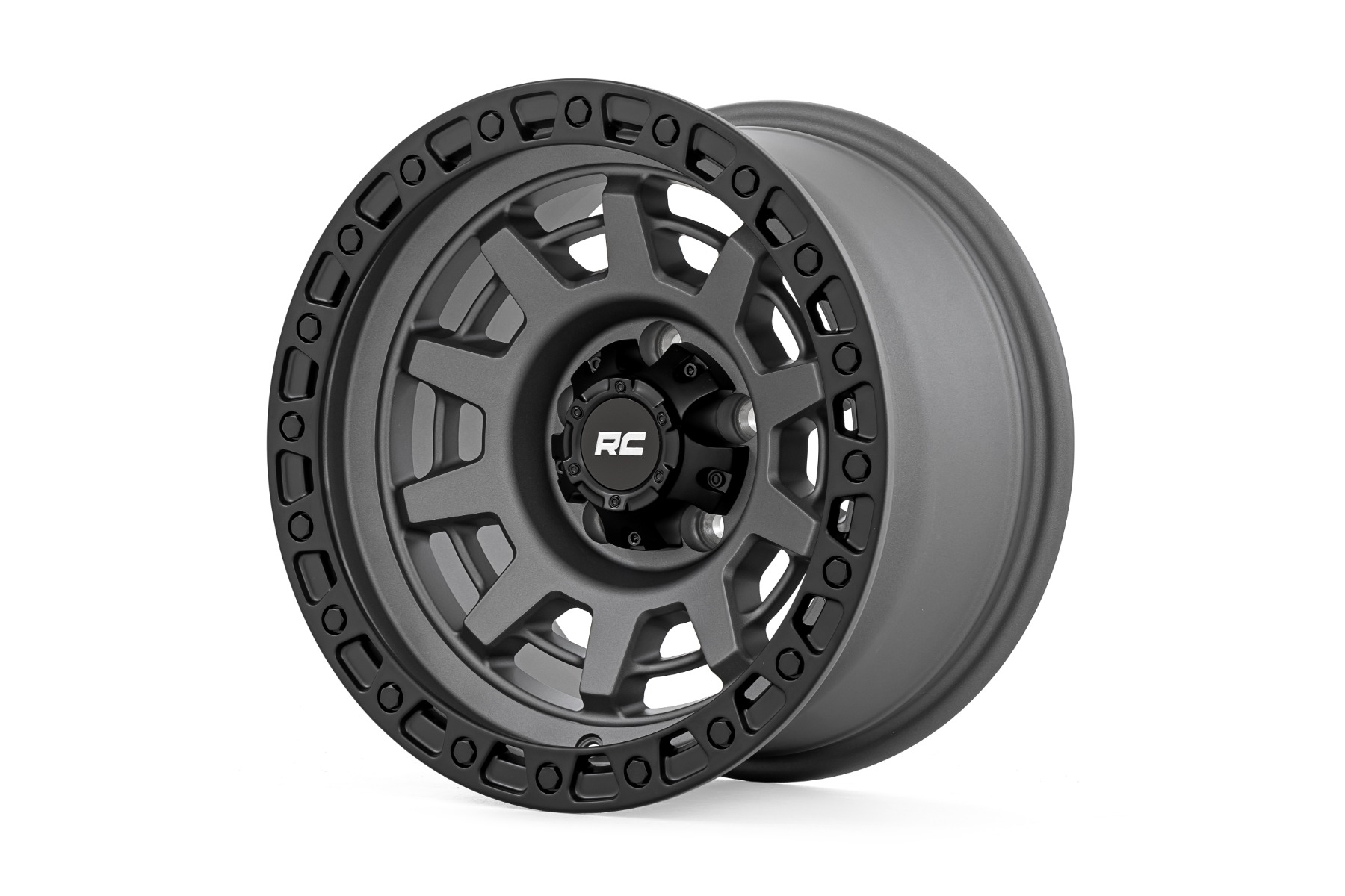 Rough Country 85 Series Wheel | One-Piece | Gunmetal Gray