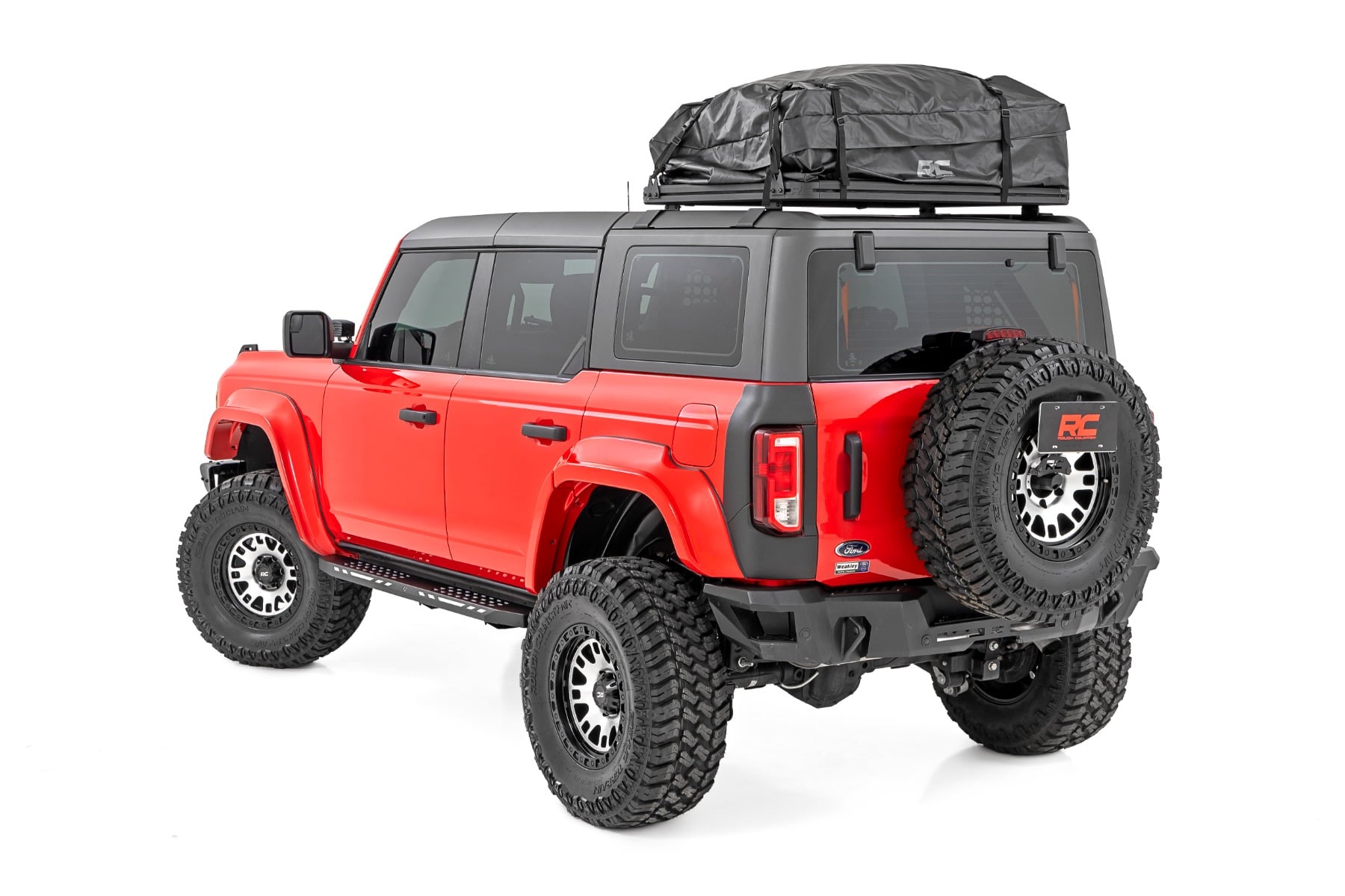 Fender Flares | PQ Race Red | Ford Bronco 4WD (2021-2026) — view 3