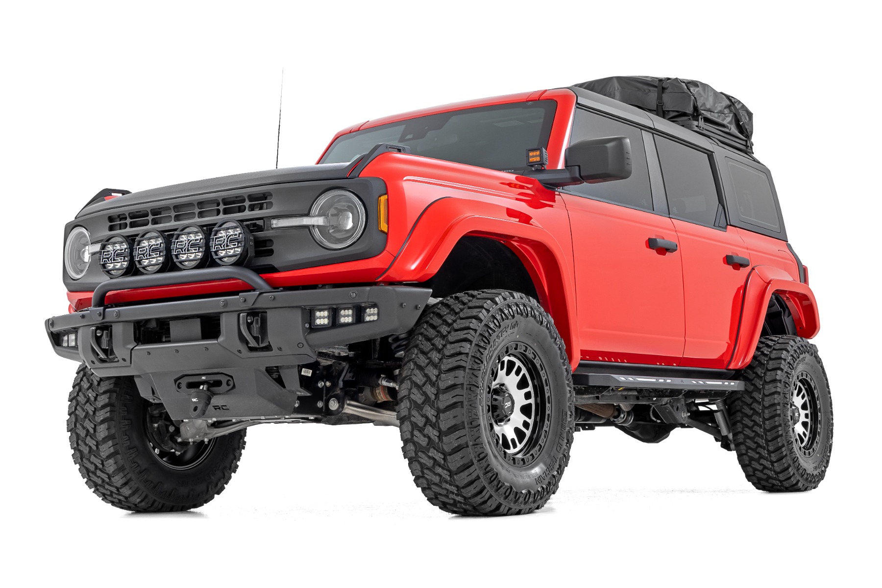Fender Flares | PQ Race Red | Ford Bronco 4WD (2021-2026) — view 2