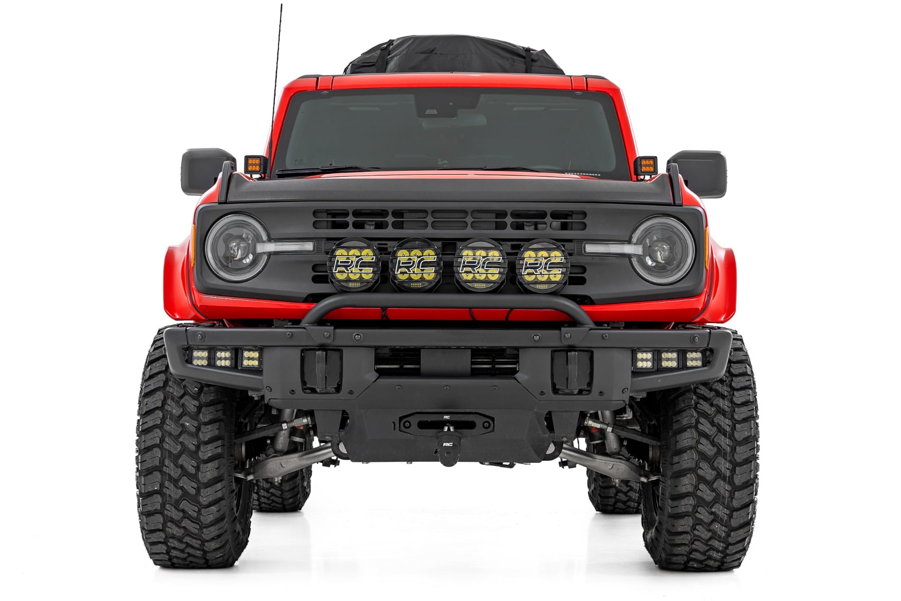 Fender Flares | PQ Race Red | Ford Bronco 4WD (2021-2026) — view 4