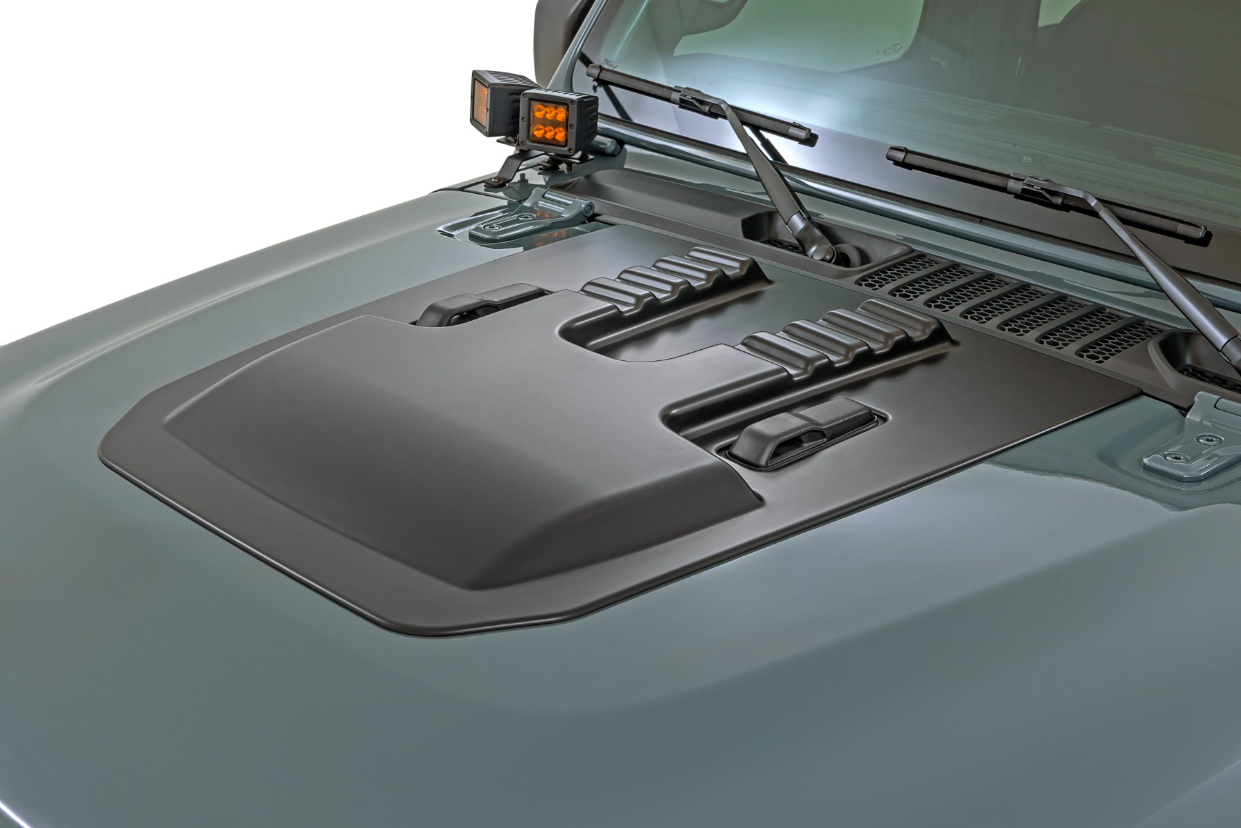 Hood Scoop | PE4 Punkn | Jeep Gladiator JT/Wrangler JL 4WD (2018-2026) — view 2