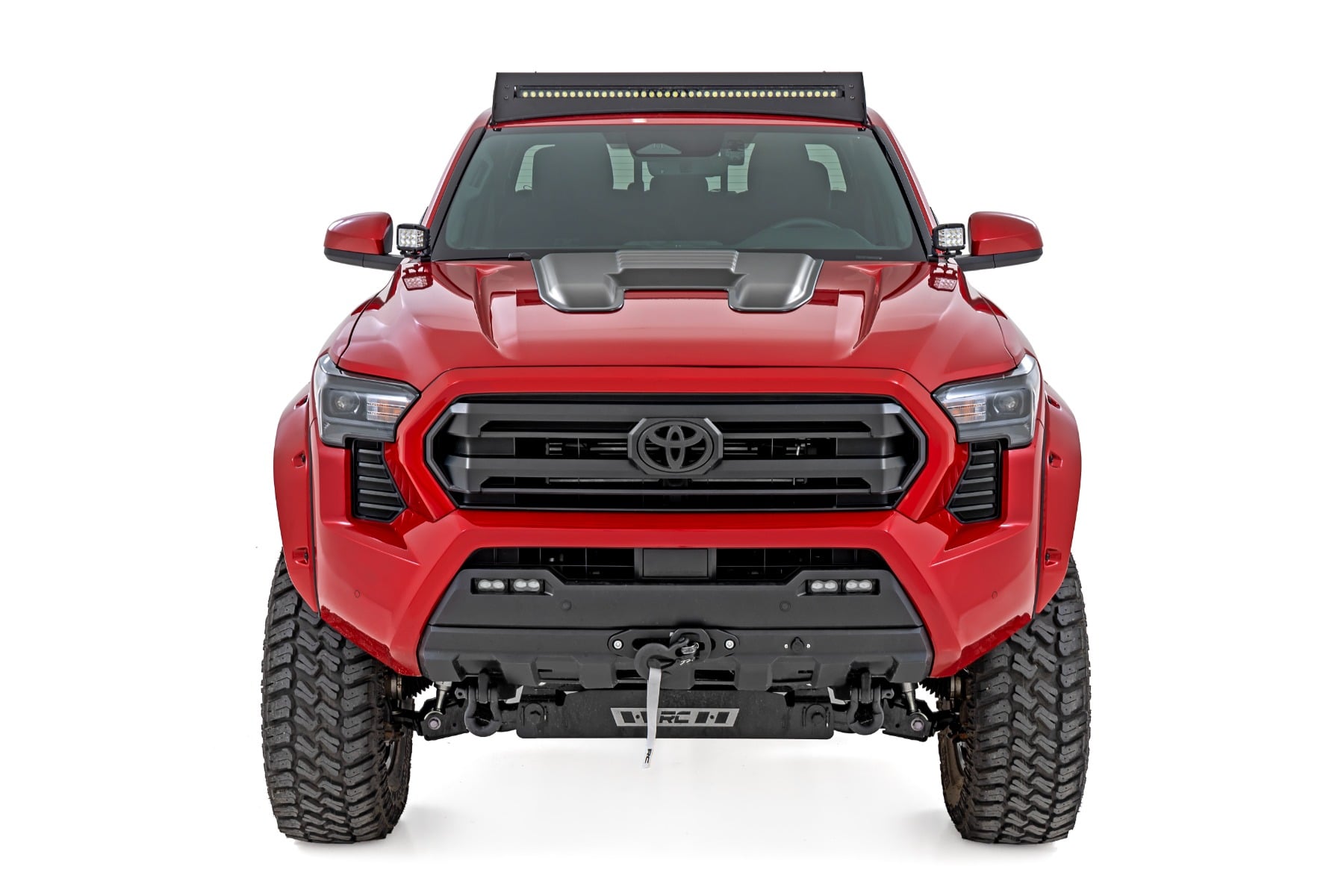 Hood Scoop | 3U5 Supersonic Red | Toyota 4Runner (25-26)/Tacoma (24-26) — view 2