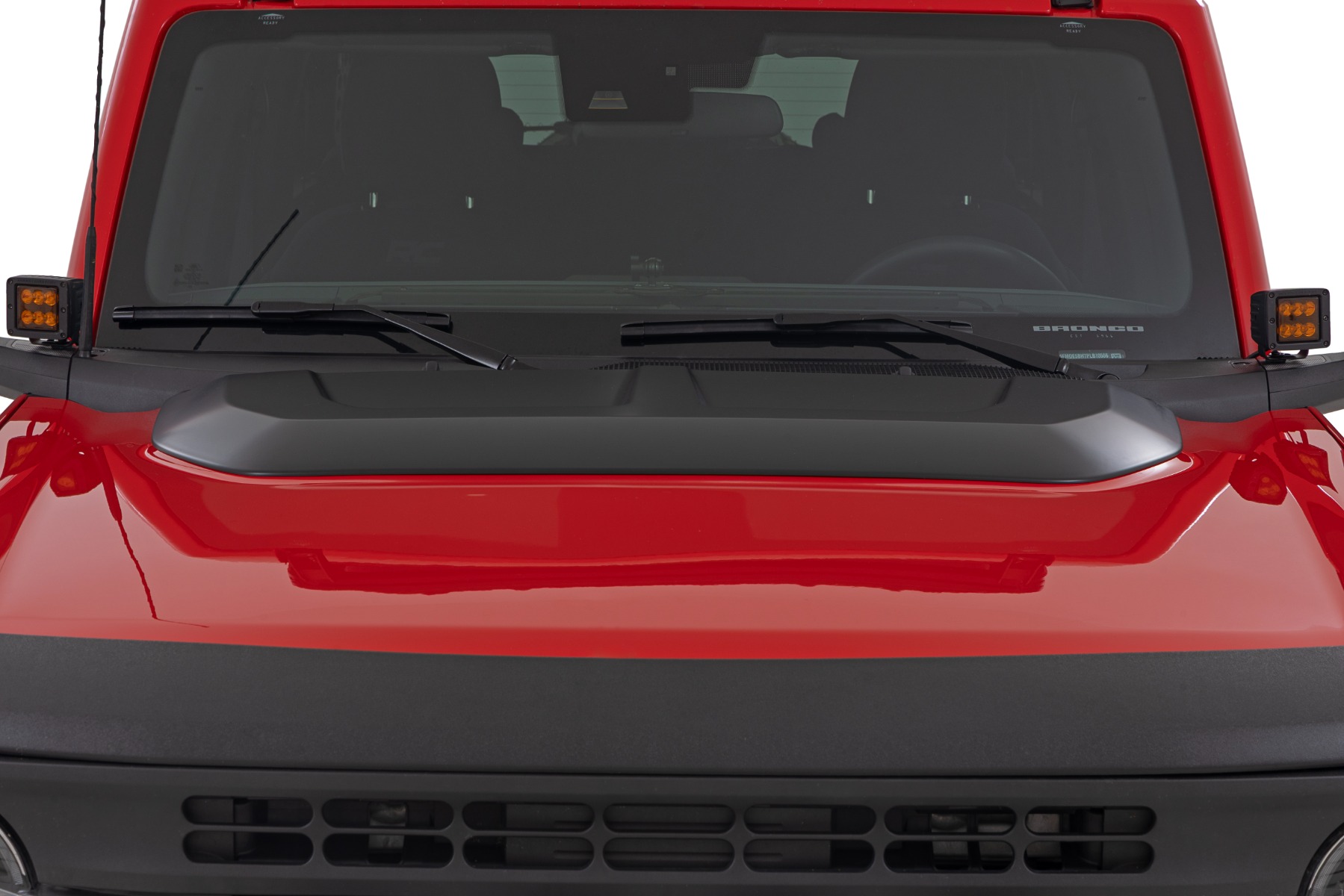 Hood Scoop | T9 Marsh Gray | Ford Bronco 4WD (2021-2026) — view 4